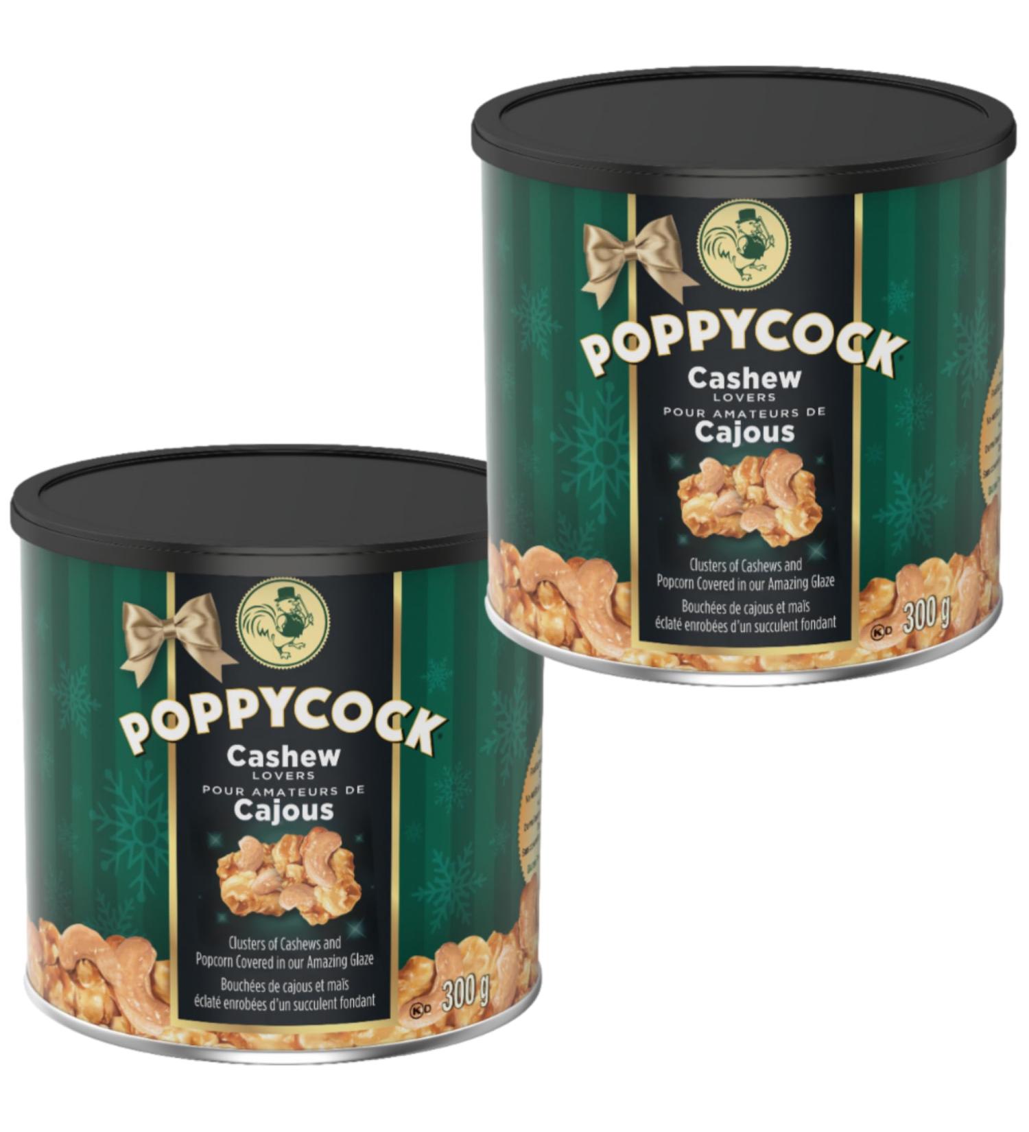 Poppycock Cashew Lovers Popcorn Clusters 300g (Bundle of 2)