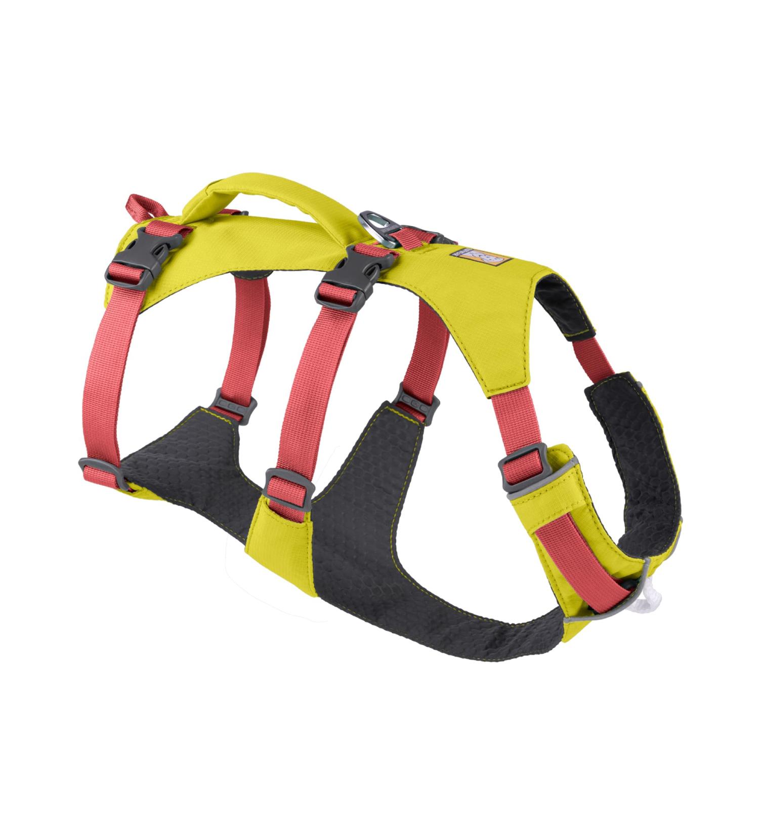 Luffwear Flagline Dog Harness with Handle - Adjustable Lightweight 3 Fortification Points Reinforced Belt Strap - Lichen Green (X-Small 43-56cm) - International Shipping Available - Buy Online on GoSupps.com