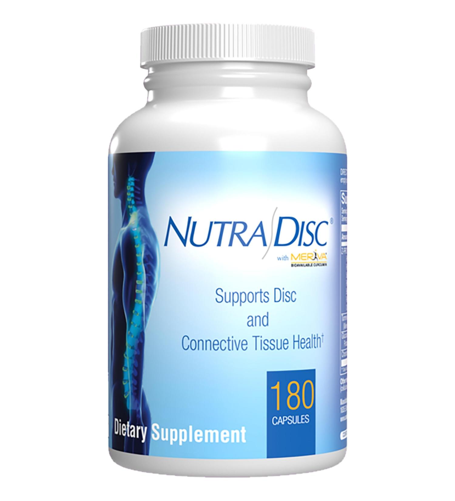Nutra Disc & Joint Support Supplement - Clinically Formulated Restorative Cartilage Ligament and Tendon Supplement with Patented Meriva Curcumin & Glucosamine and Chondroitin for Adults - 90 Servings 180 Count (Pack of 1) - Buy Online on GoSupps.com