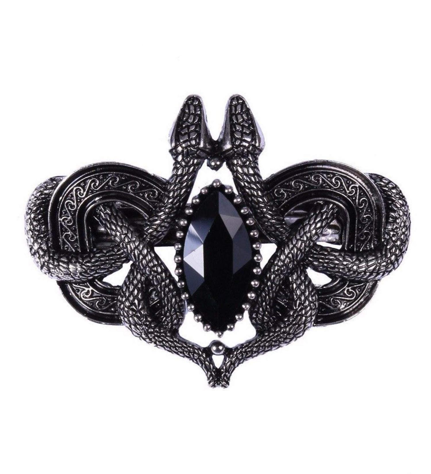 Restyle Gothic and Celtic Snakes of Avalon Hair Clip Hairpin