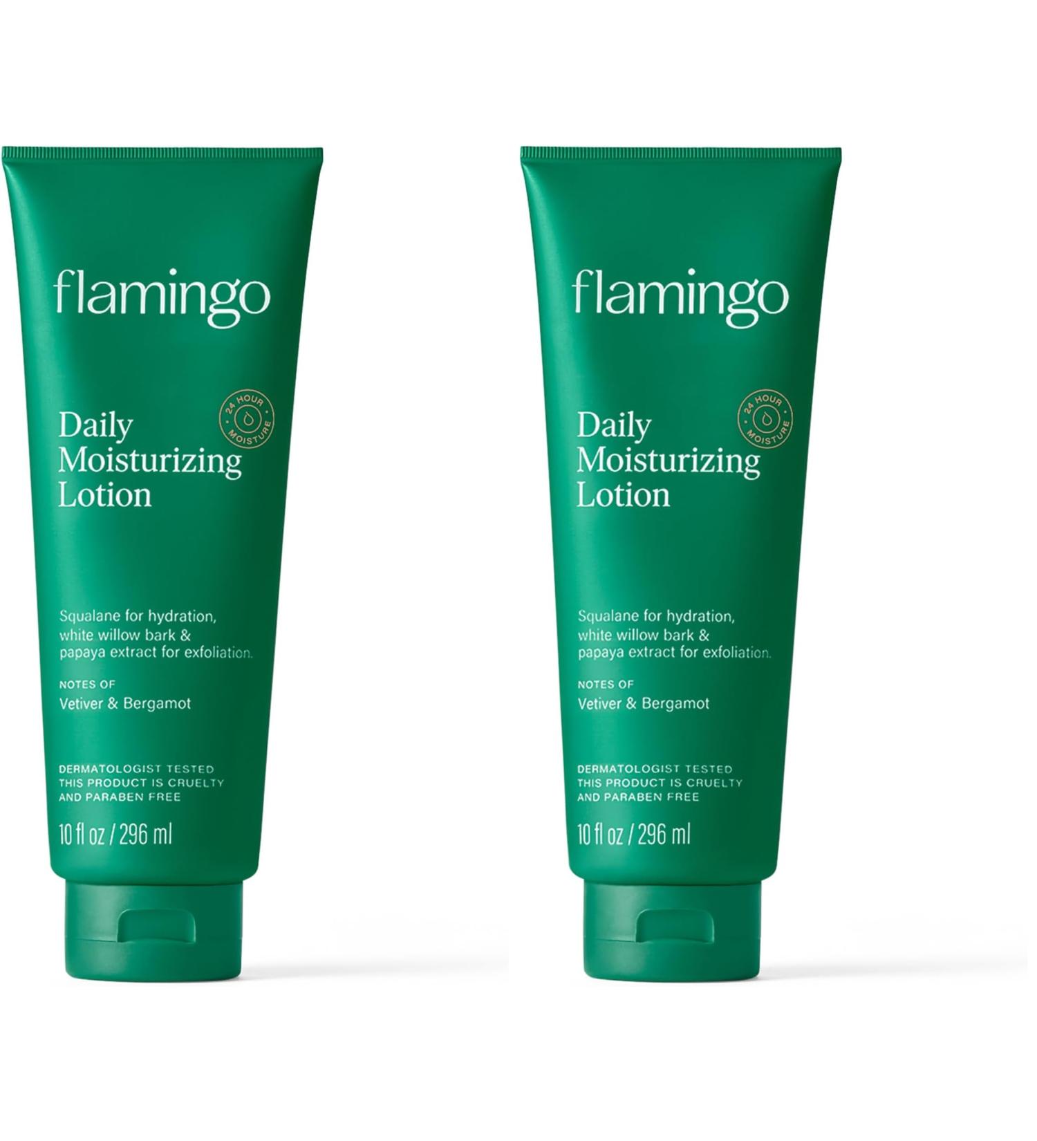 Flamingo Women's Body Lotion - 10oz (Pack of 2) 10 Ounce (Pack of 2) Lotion - Buy Online on GoSupps.com