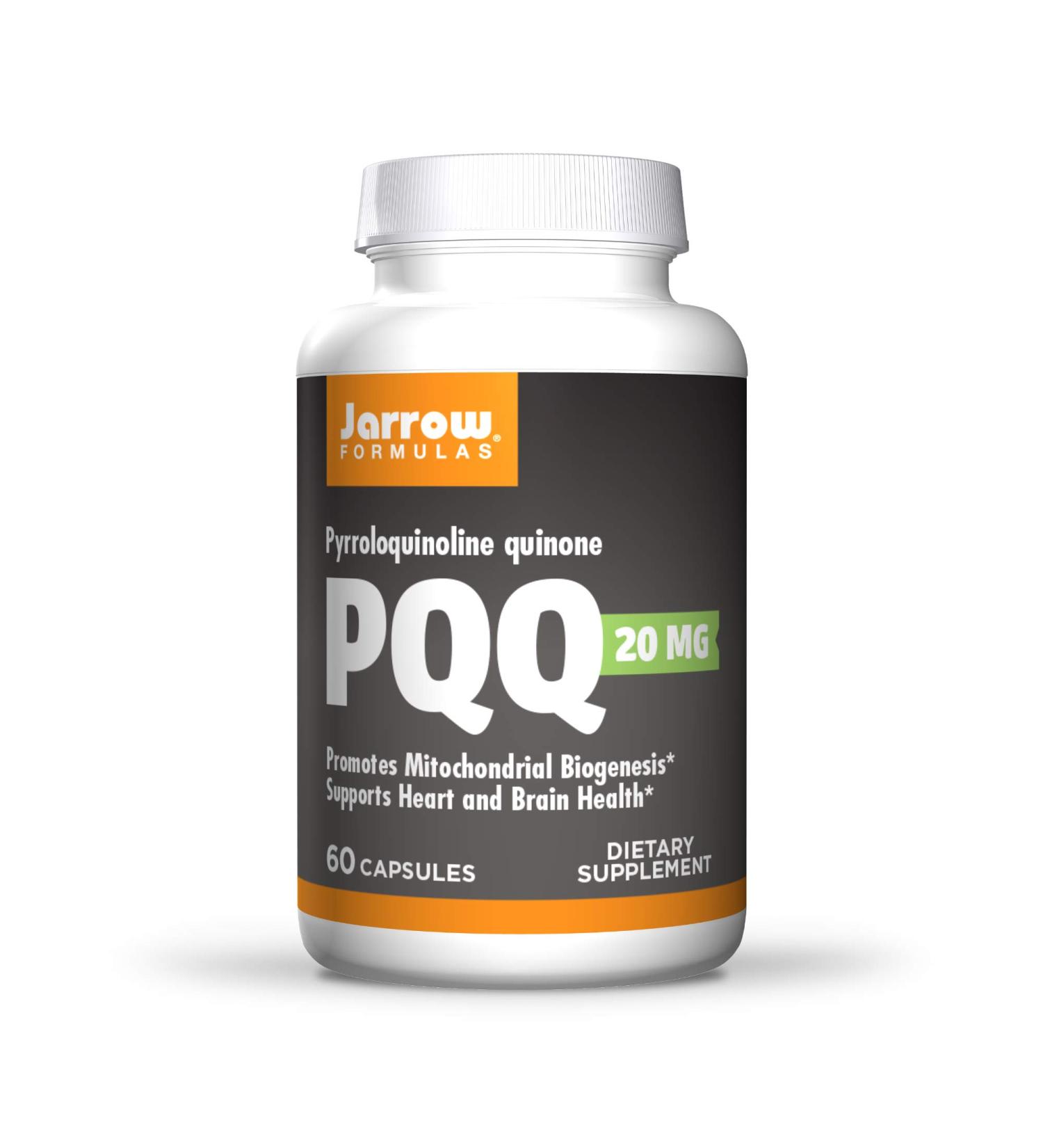 Jarrow Formulas PQQ 20 mg - 60 Capsules | Powerful Antioxidant & Energy Support - Buy Online on GoSupps.com