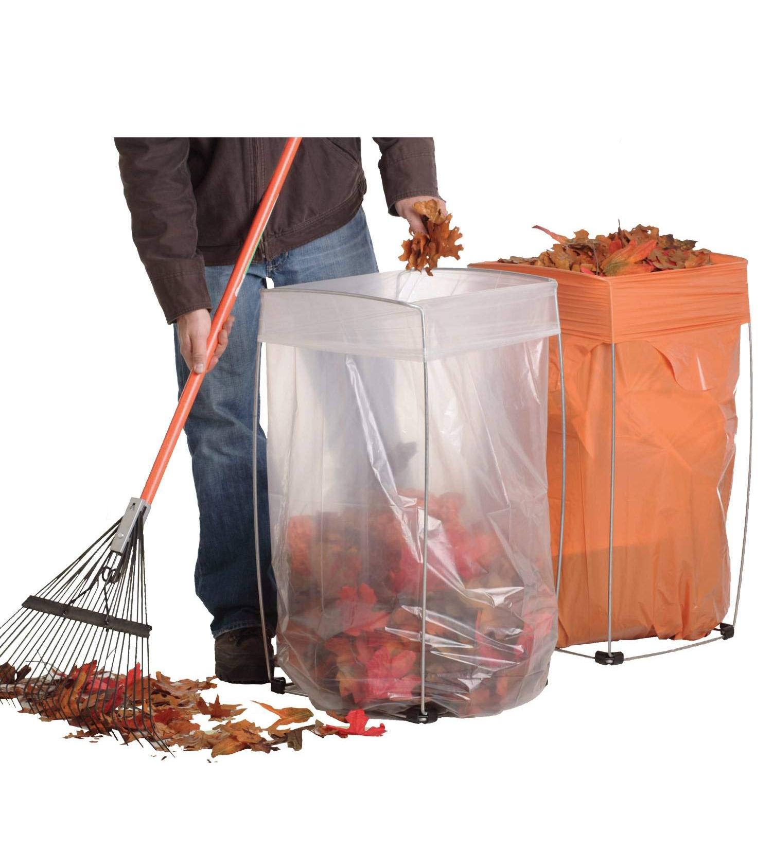 Bag Buddy Bag Holder - Metal Support Stand for 30-33 Gallon Bags - Ideal for Leaves, Yard Work, Laundry, Trash - 23in - Buy Online on GoSupps.com
