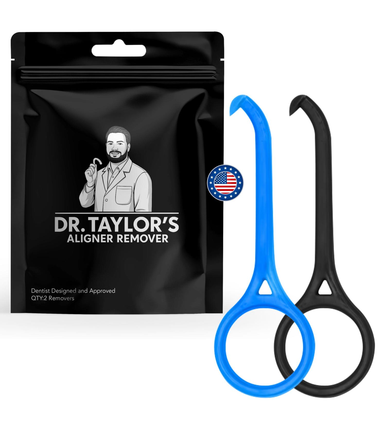 Dr. Taylor s Removal Tool - The only Dentist Designed and Approved. Aligners and Dentures. Safe and Easy to Use with Anti-Slip Grip. 2 Pack - Buy Online on GoSupps.com