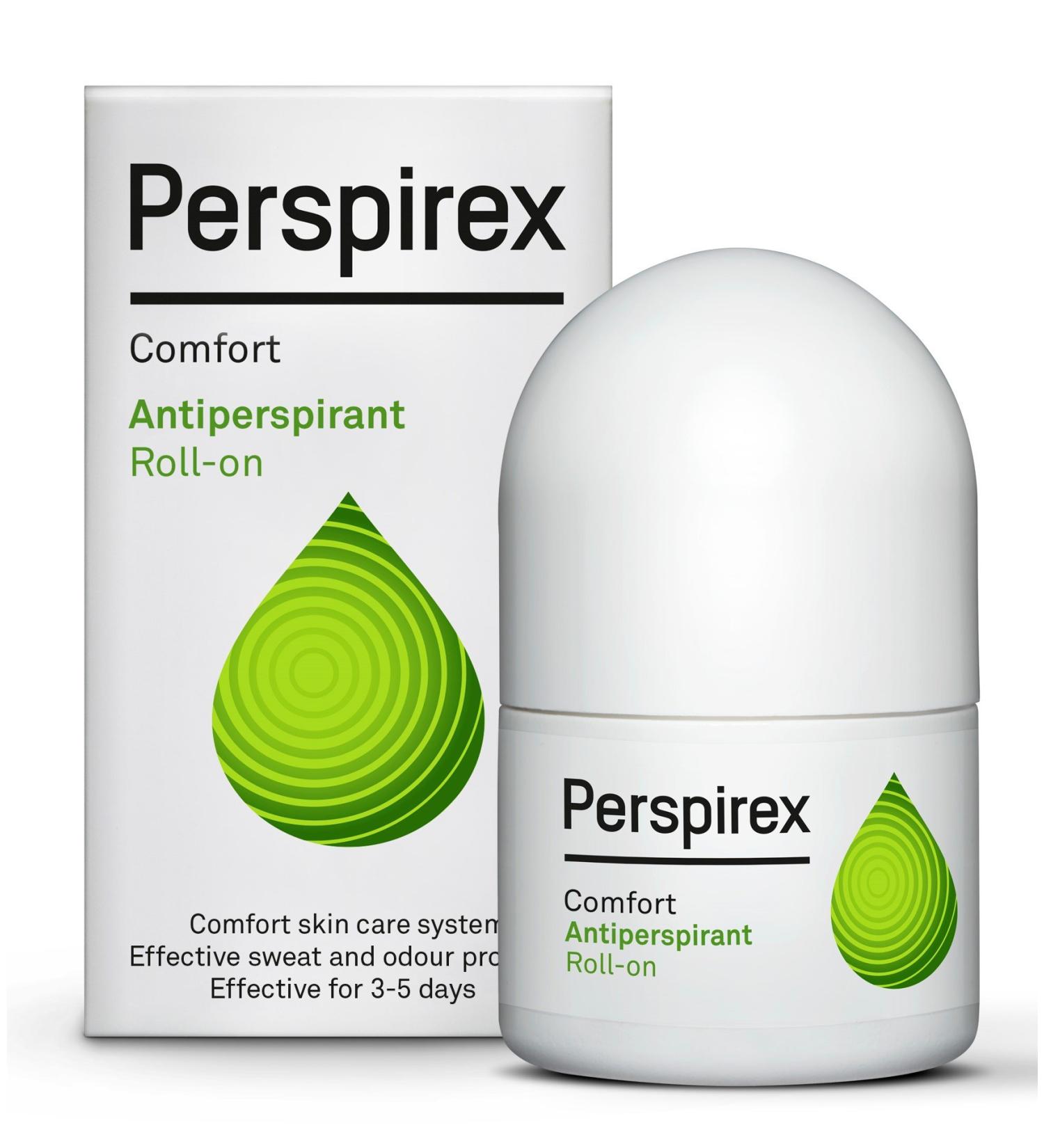 Perspirex Comfort 20mL - Long-lasting Antiperspirant for Men and Women - Buy Online on GoSupps.com