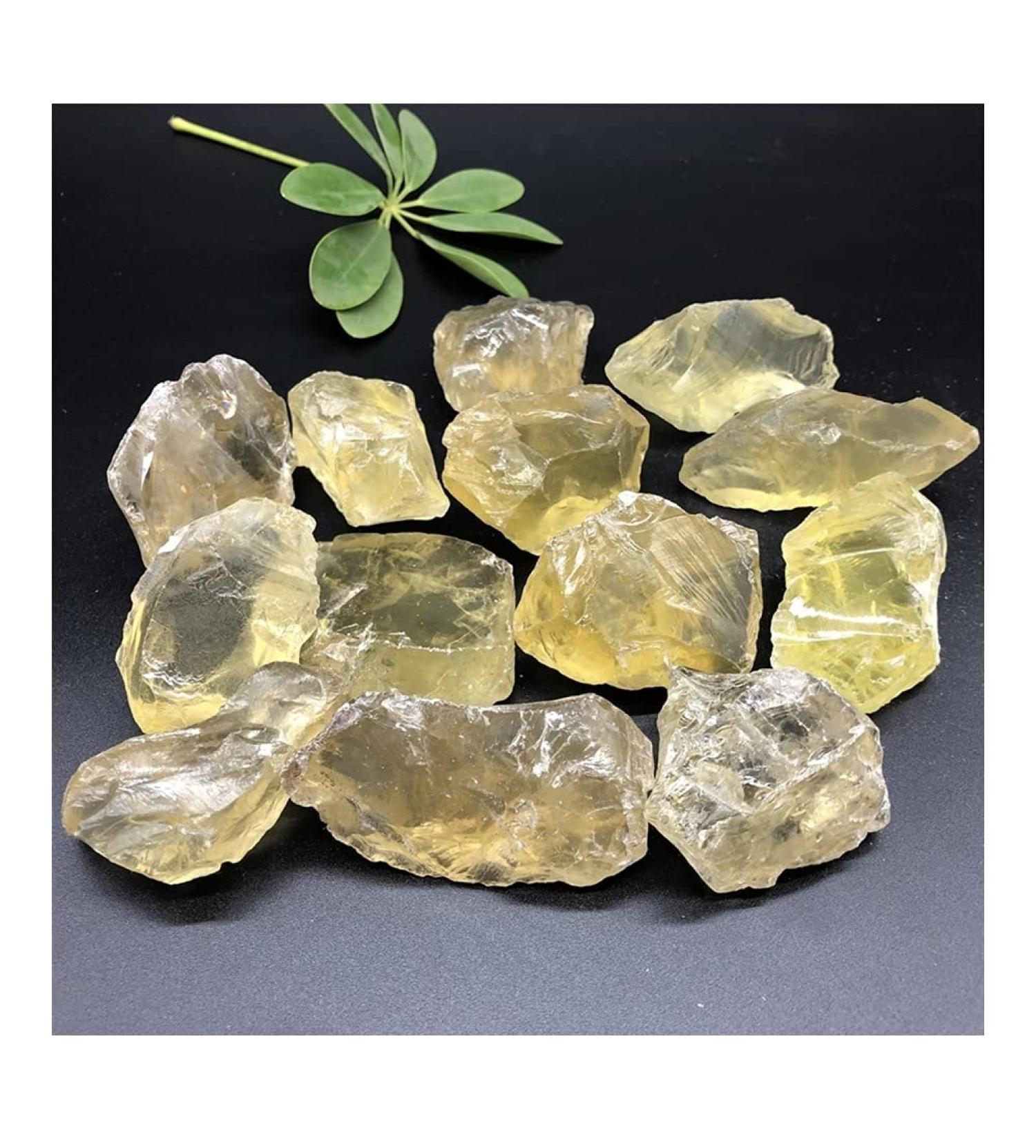 Natural Citrine Quartz Crystal raw Stone Rough Clear Citrine Quartz raw Stone Household yuebang - Buy Online on GoSupps.com