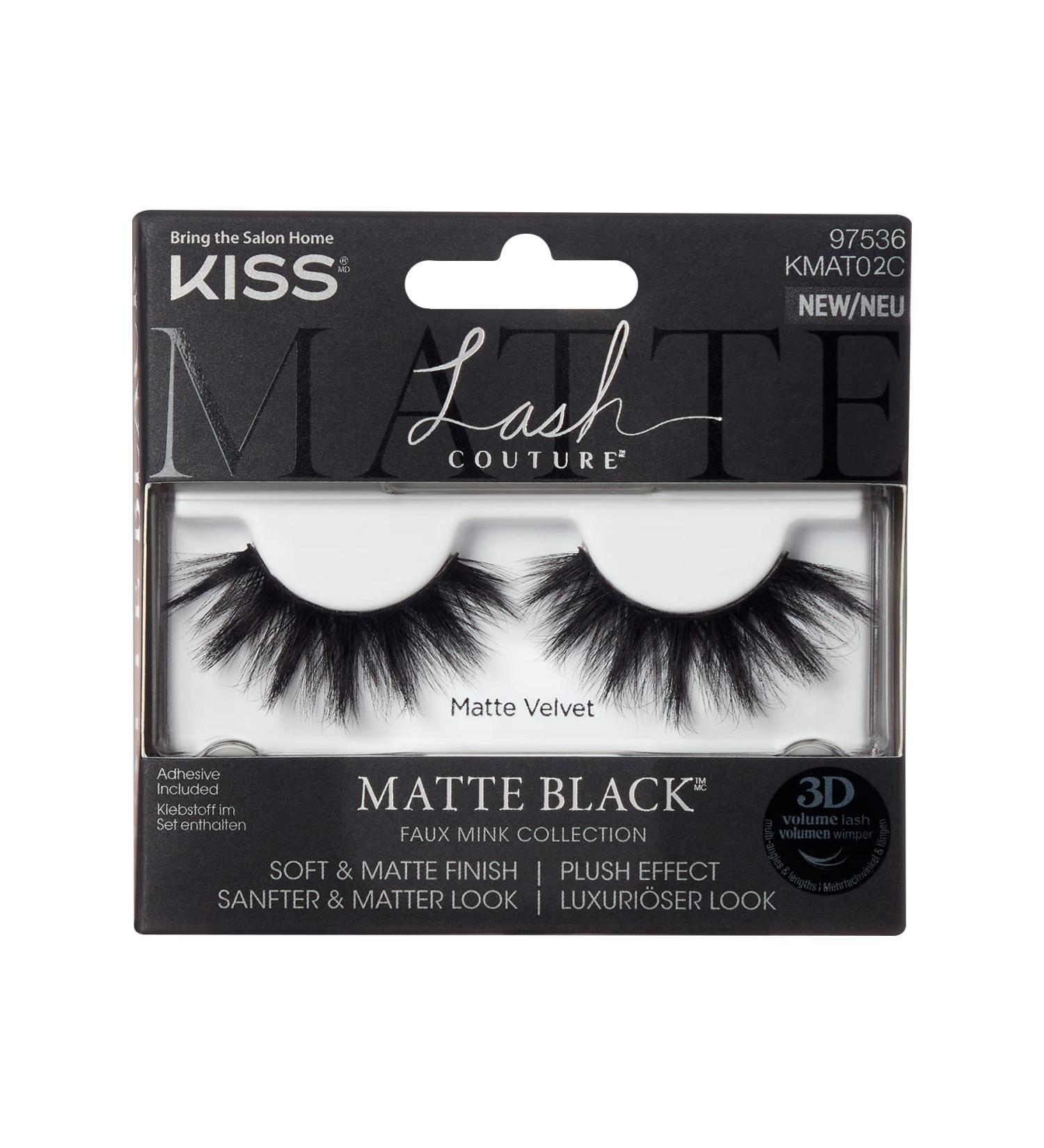 KISS Lash Couture Matte Black 02 - Buy Online on GoSupps.com