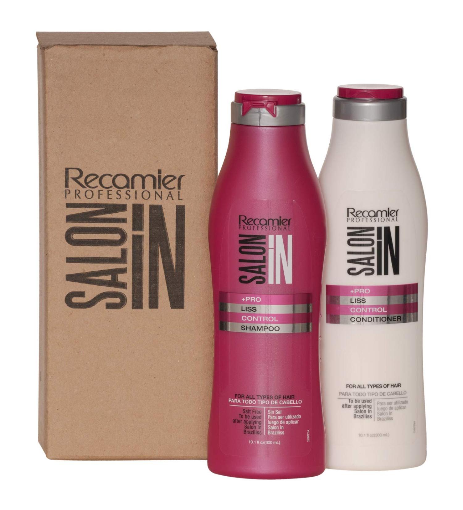 RECAMIER Anti Frizz Shampoo and Conditioner Set | 10.1 OZ Hair Treatment for Women | International Shipping Available - Buy Online on GoSupps.com