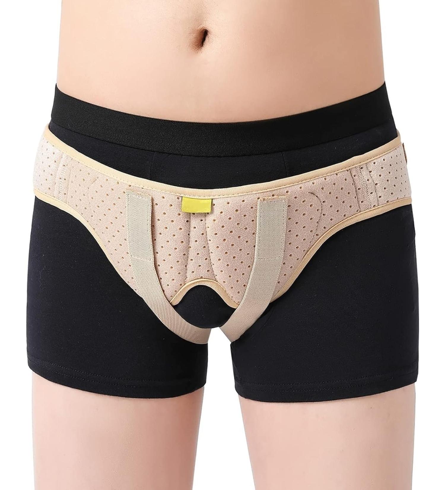 Professional Inguinal Hernia Belt with Removable Pads - Groin Support for Men & Women - Pain Relief & Recovery - Single/Double Size X - Buy Online on GoSupps.com