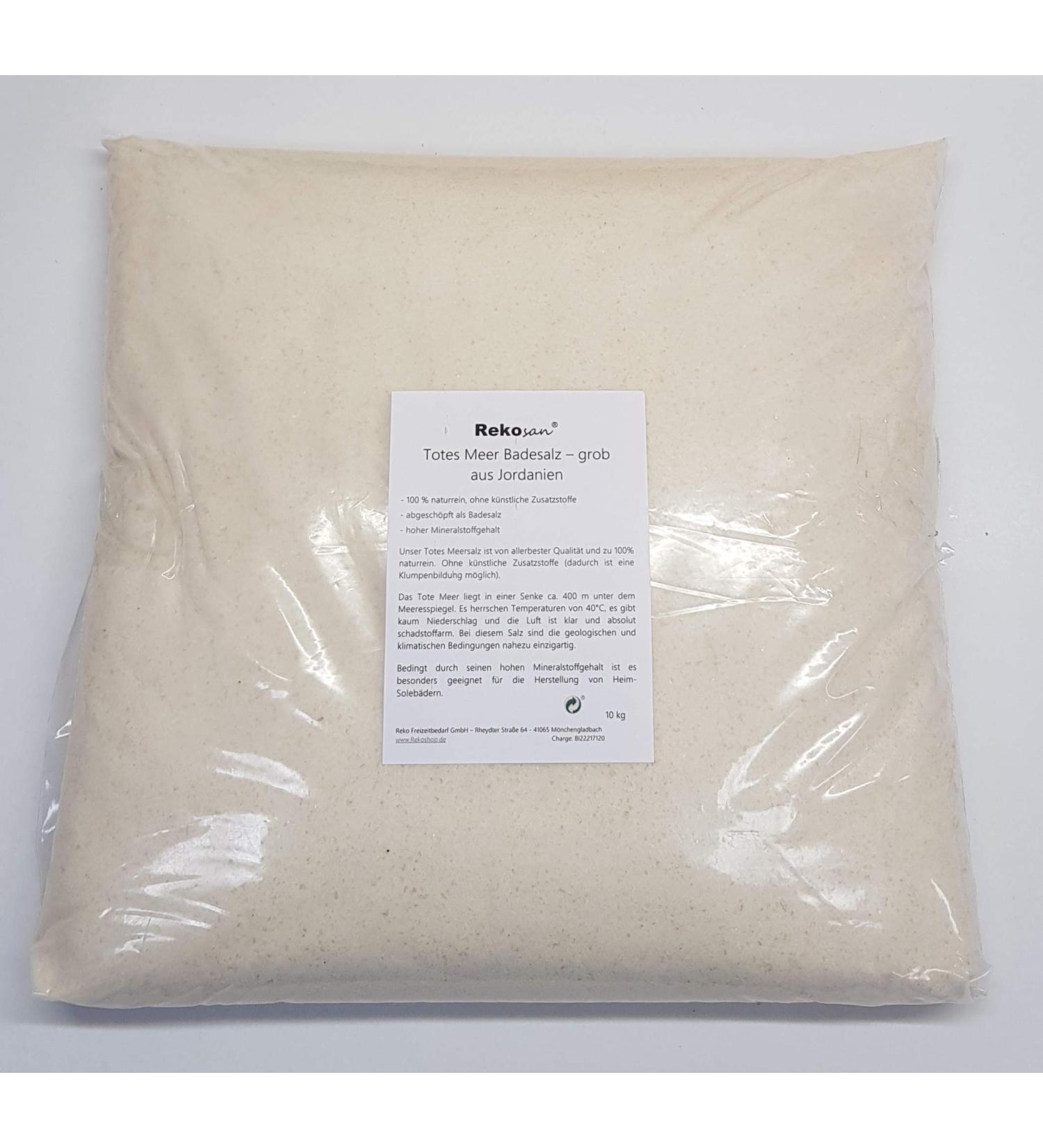 Rekosan Dead Sea Salt 10 kg Bath Salt from Jordan Sea Salt Coarse