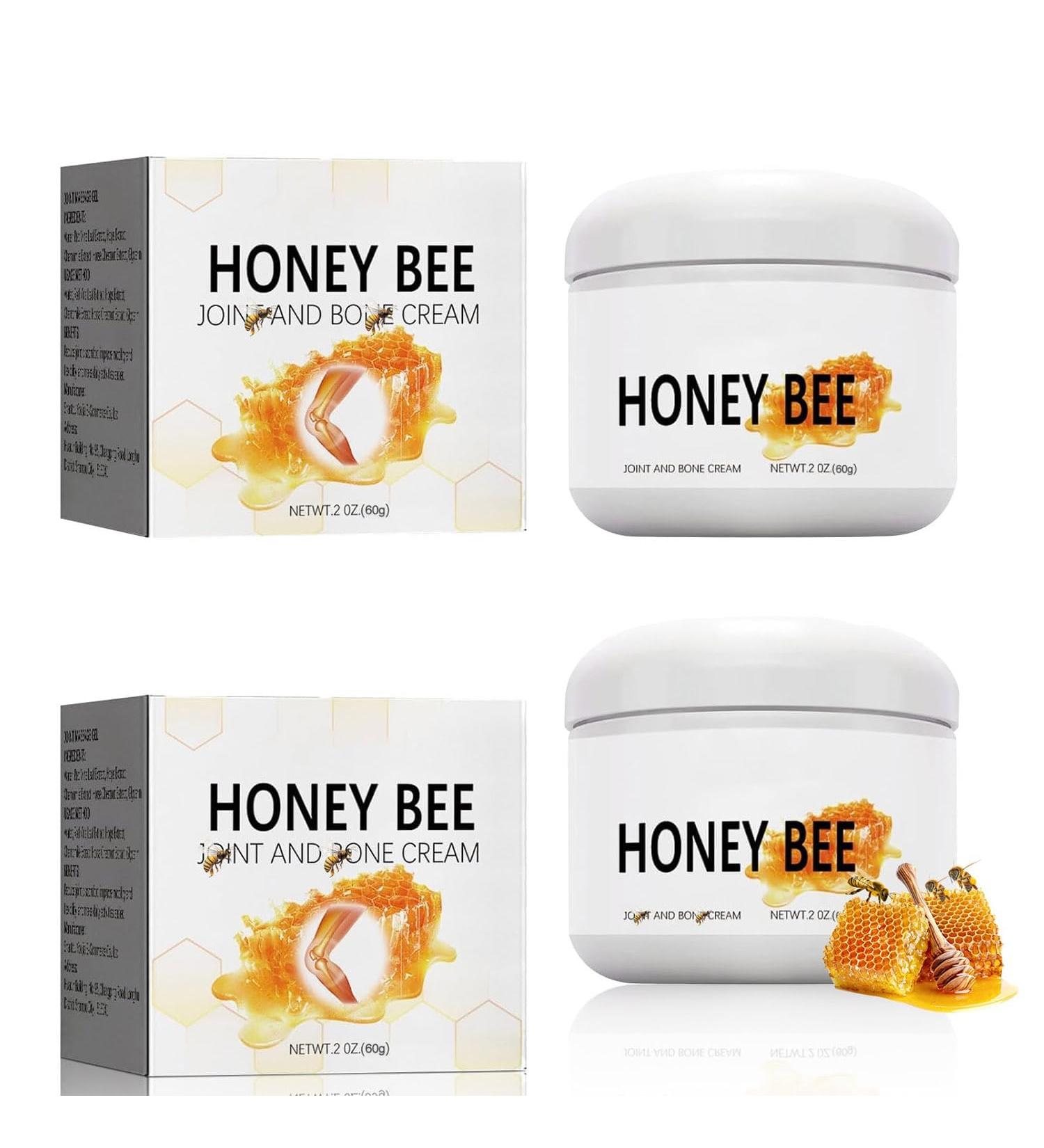 Cvreoz Australian Honey Bee Venom Pain and Bone Healing Cream 2pcs Bee Venom Gel for Arthritis Bee Venom Pain Cream with Australian Honey Bee Venom Bee Venom Cream for Joint and Probiotic - Buy Online on GoSupps.com