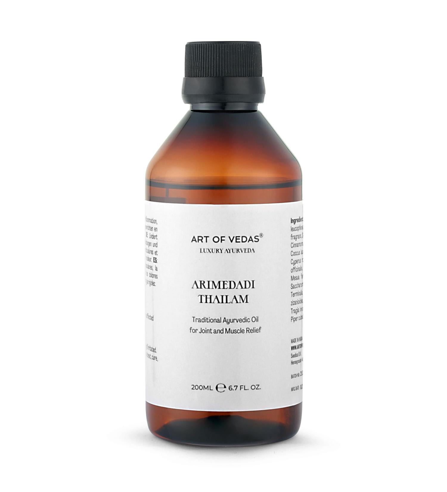 Arimedadi Thailam - 200ML Ayurvedic Oil for Oral Hygiene and Gum Care - Premium Art of Vedas Oil