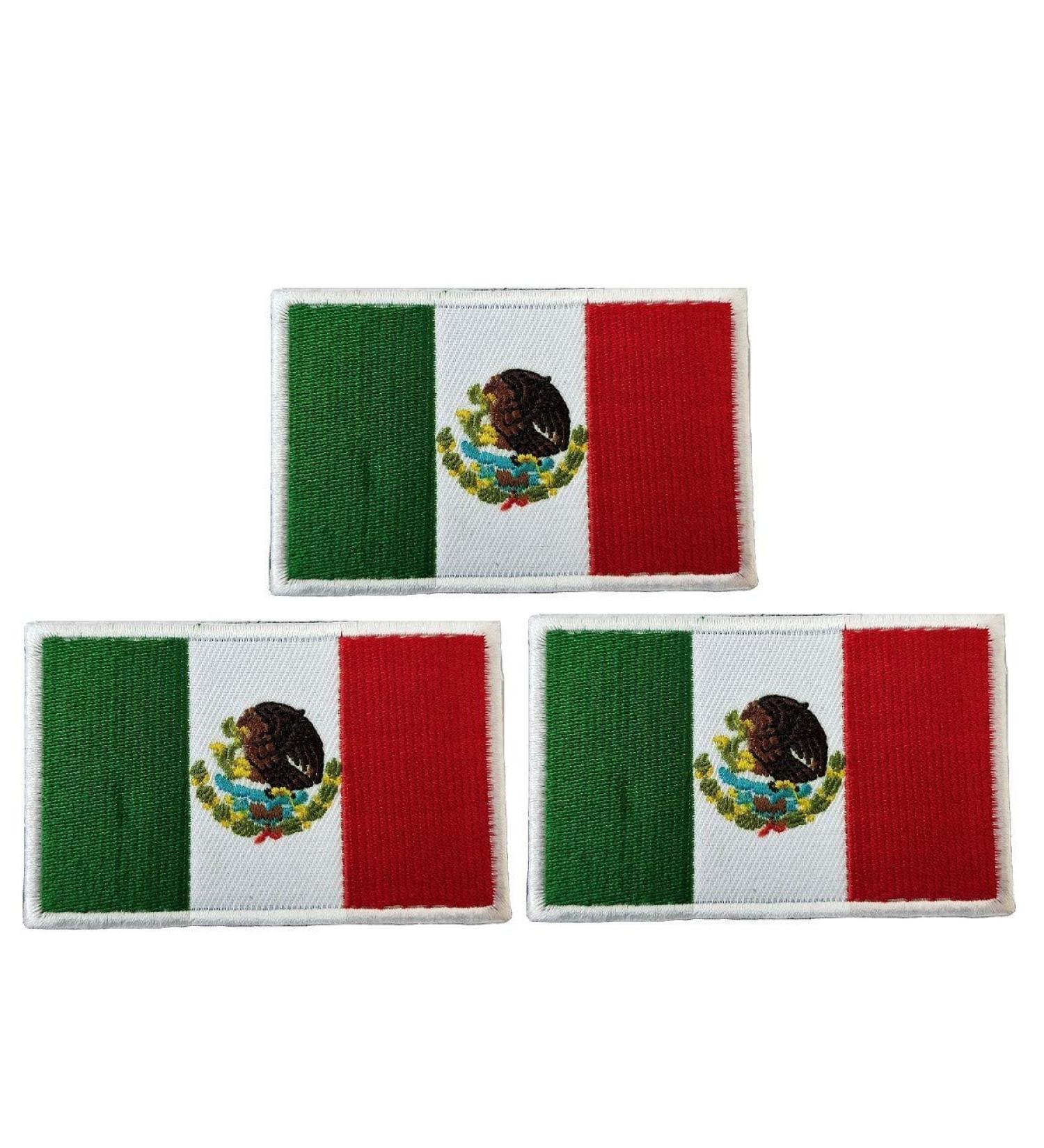 3Pack Mexico Flag Patch Mexican Flags Patchs  Mexico Tactical Flag Embroidery Patch with  for Hats  Tactical Bags  Jackets  Clothes Patch Team Military Patch - Buy Online on GoSupps.com