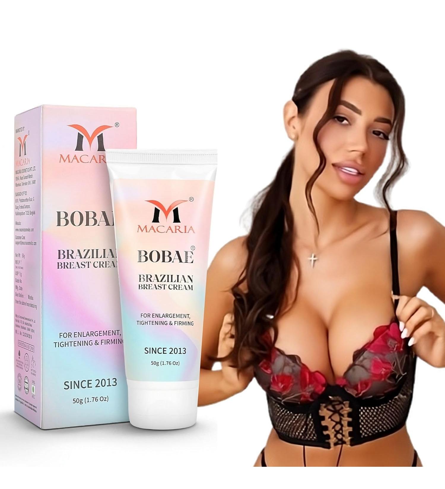Bobae Natural breast Tightening Cream Gel for sagging breast | Bust Tightening Shape & Size up Toning Firming Massage larger Breast Enhancement Gel bigger Boobs Women - Buy Online on GoSupps.com
