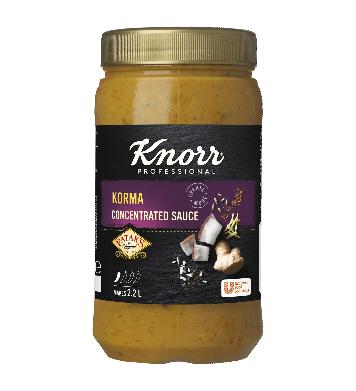 Knorr Patak's Create More Concentrated Korma Sauce - 1x1.1ltr
