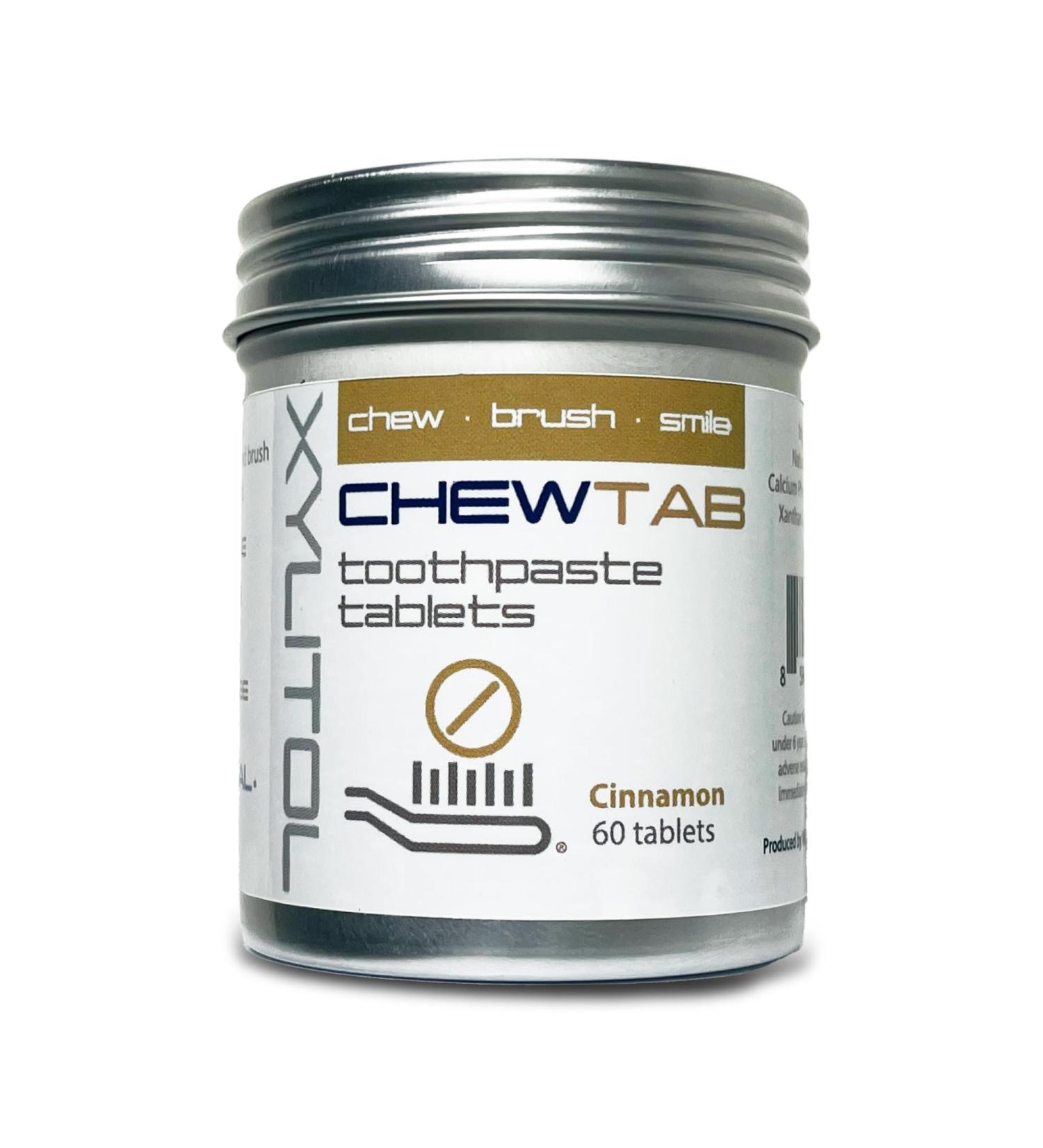 Weldental Chewtab Toothpaste Tablets Cinnamon