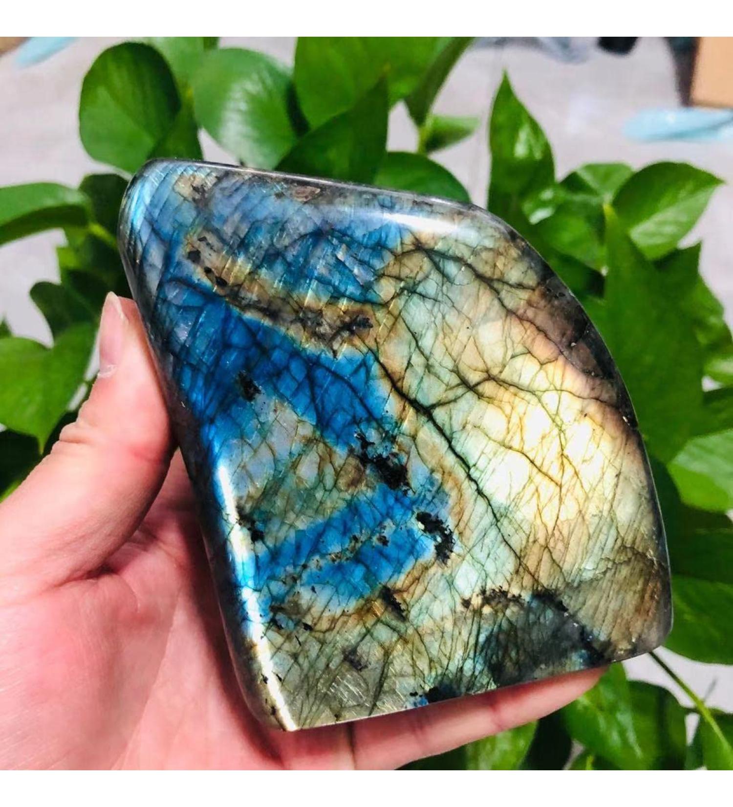 Natural Crystal Rough Natural Crystal Rough Specimen 200g-2100g Natural Flashy Labradorite Quartz Crystal Stonefor Display 1PCStone (Color : 1520g-1620g 1pc) - Buy Online on GoSupps.com