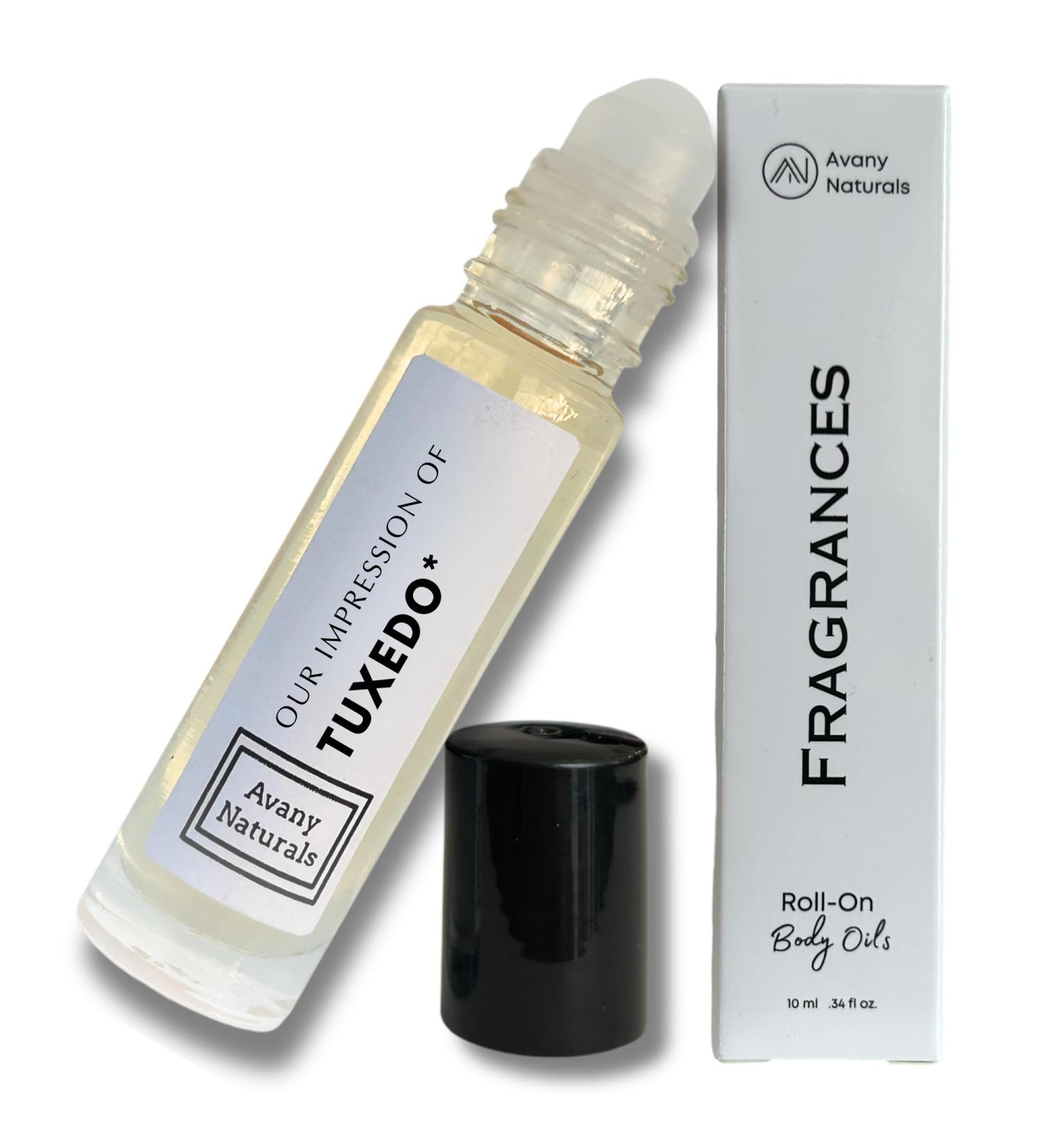 Avany Natuals Roll-On Perfume Oil - Fragrance Body Oil for Skin (Tuxedo) - Buy Online on GoSupps.com