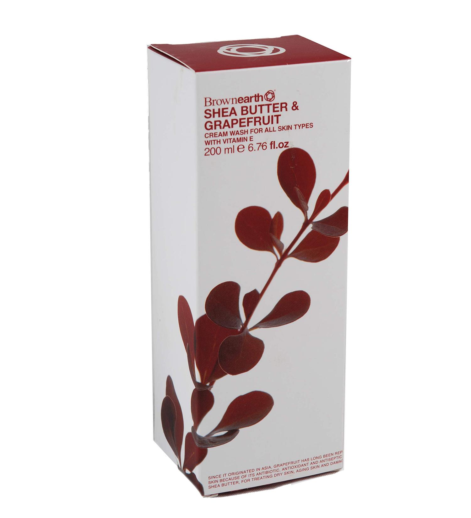 Shea Butter & Grapefruit Shower Cream Vitamin E 200mle 6.8 fl. oz - Buy Online on GoSupps.com