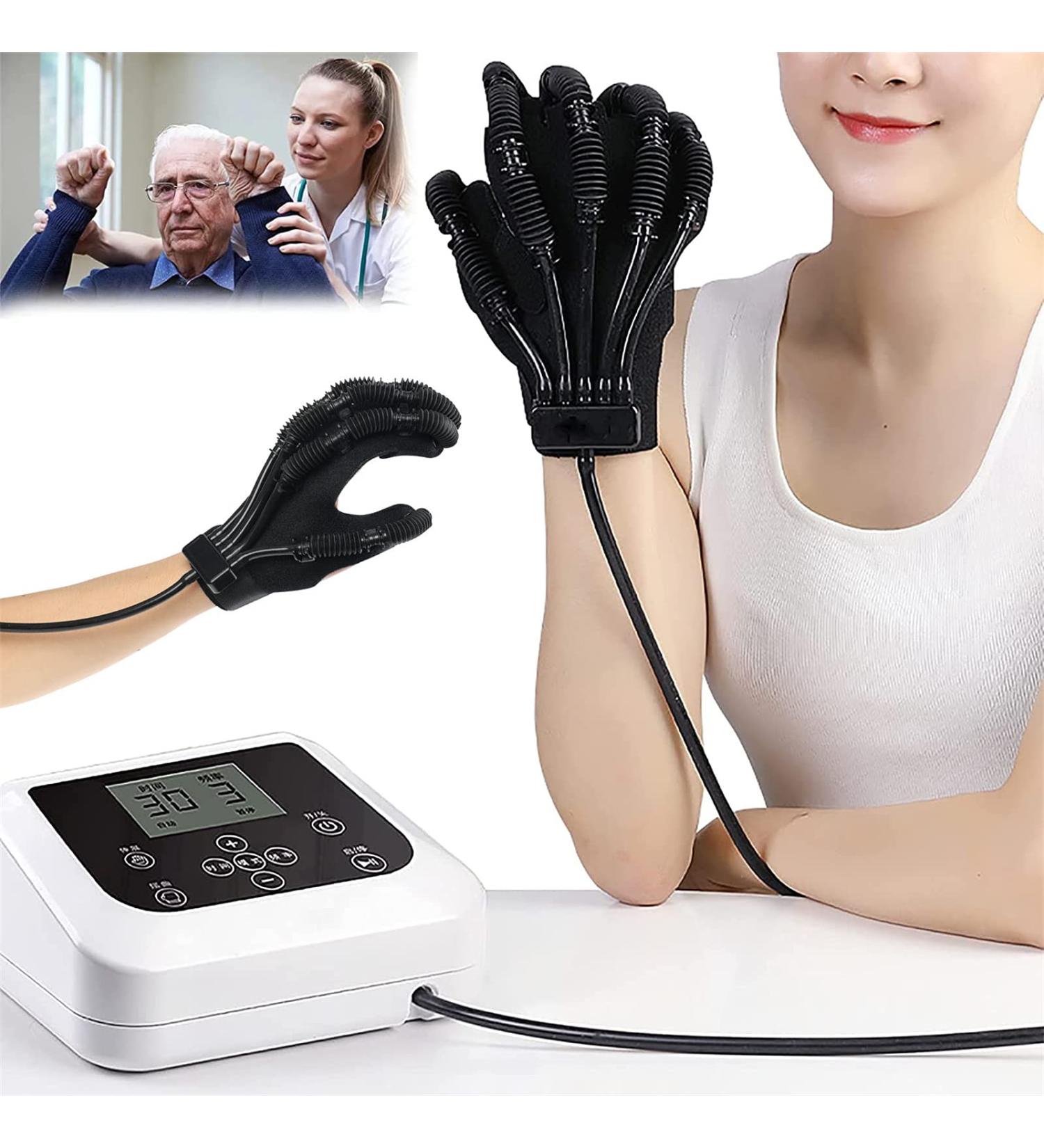 ZZBB Rehabilitation Robot Gloves Finger Hand Training Device Recovery Equipment Minimize Spasticity Stroke Hemiplegia Patients Tendons Exercise Left Small - Buy Online on GoSupps.com
