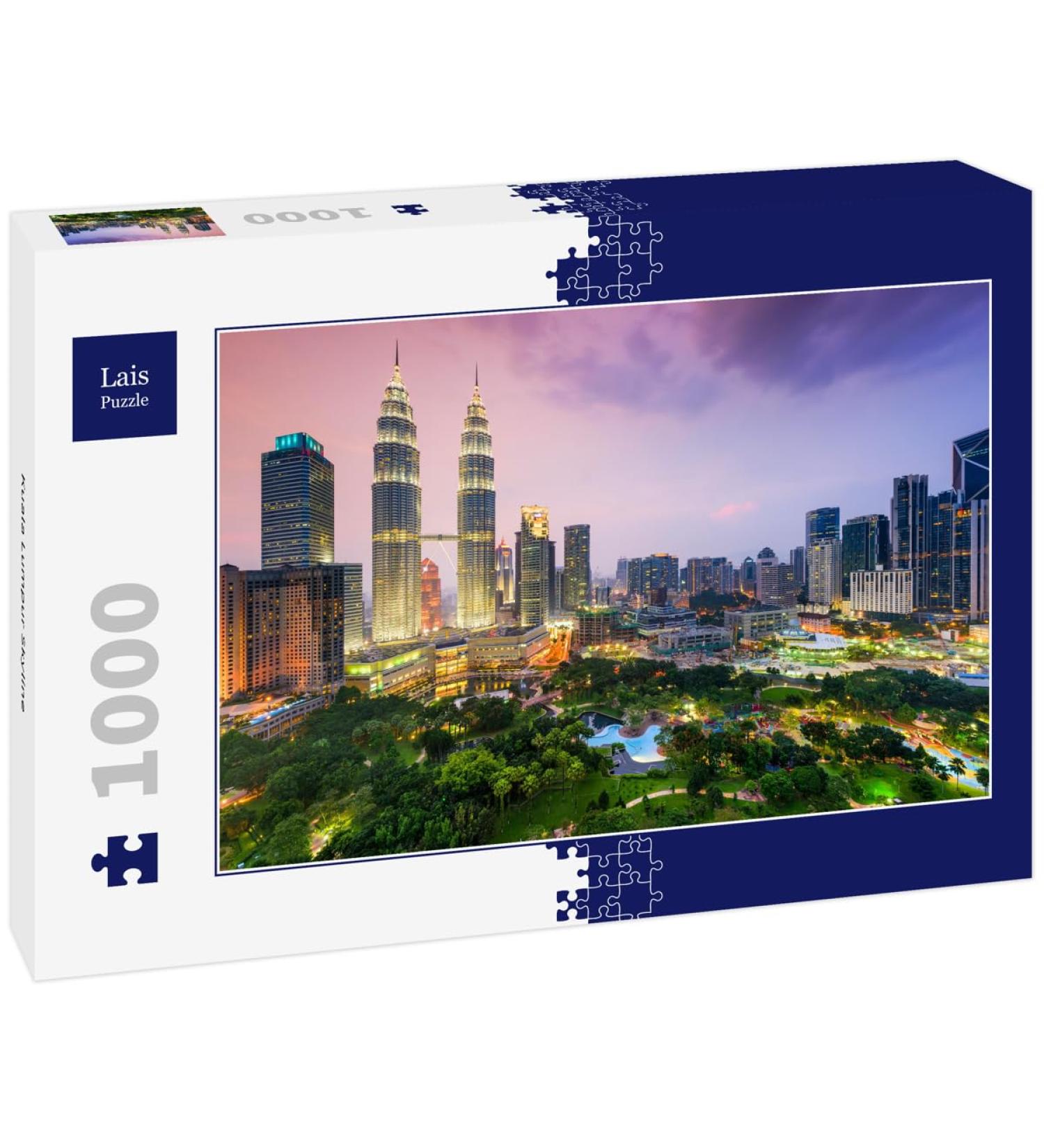 Lais Puzzle Kuala Lumpur Skyline 1000 pieces - Buy Online on GoSupps.com