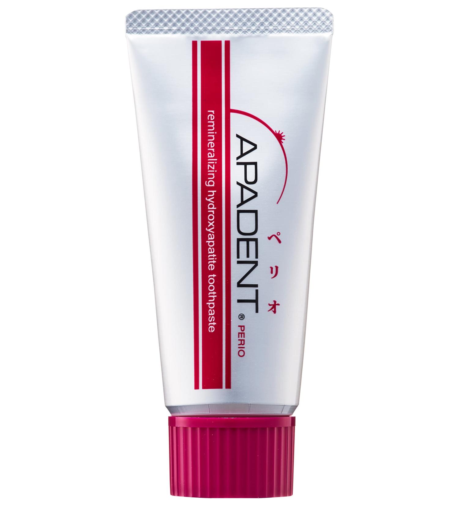 APADENT Perio Remineralizing Nano Hydroxyapatite Toothpaste - Gum Care Protection 60g - Salzy Mint Flavor - Shop Internationally! - Buy Online on GoSupps.com