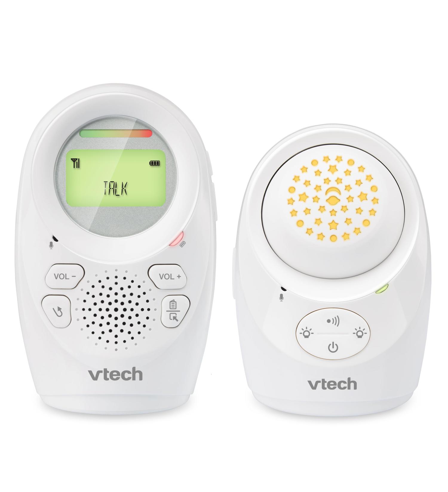 VTECH Digital Audio Baby Monitor DM1212 | DECT Tech Intercom Temp Sensor & Night Light - Perfect Parent & Baby Unit - Buy Online on GoSupps.com