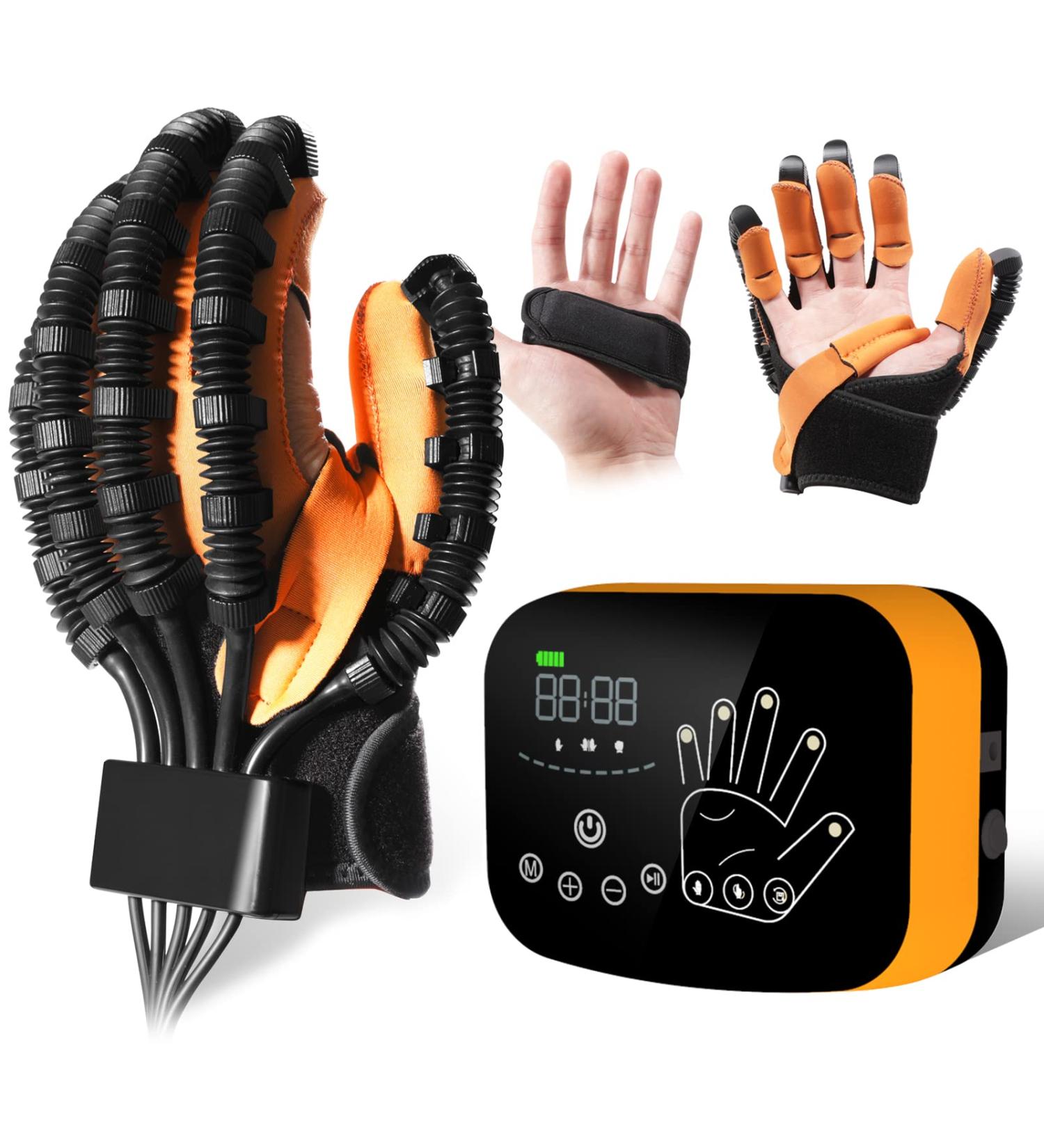 Stroke Rehabilitation Gloves Are Ideal Solutions For Stroke Patients To Restore Hand Function. It Can Enhance The Rehabilitation Of The Finger. Rehabilitation Robot Gloves Are Perfect Stroke Recovery Equipment. Right Hand-L - Buy Online on GoSupps.com