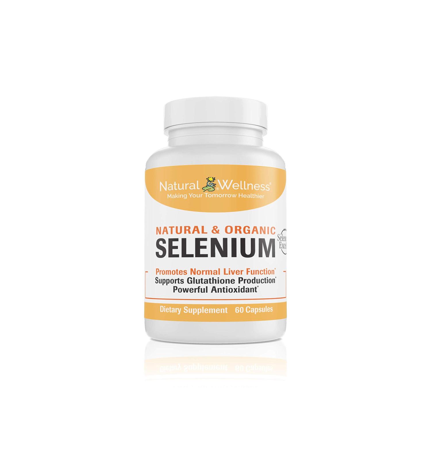 Natural Wellness Selenium Supplement - SelenoExcel - 60 Capsules - Buy Online on GoSupps.com