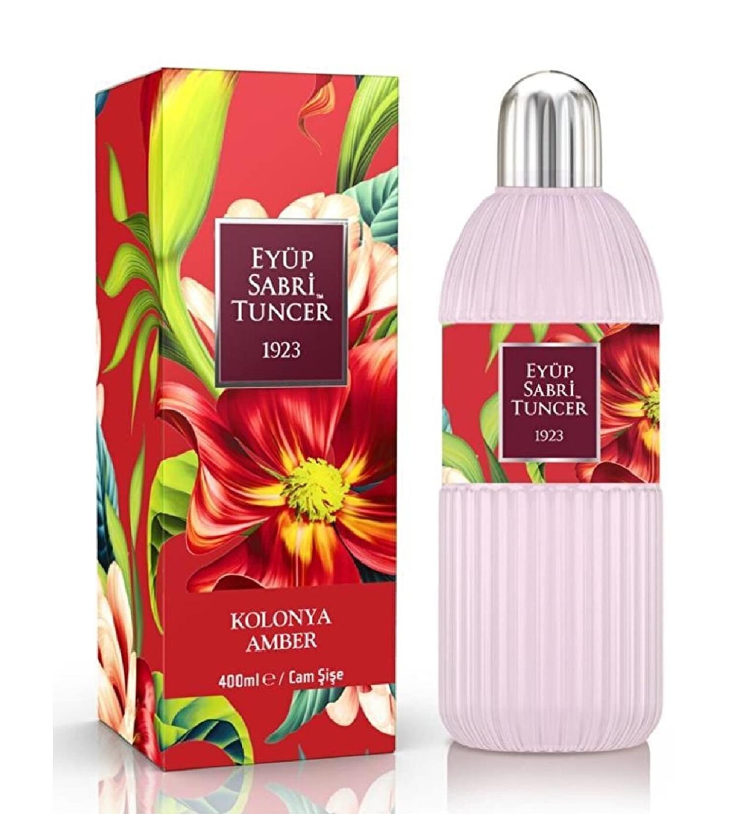 Eyup Sabri Tuncer-EST1923-Eau De Cologne Series (Amber 400ml Glass Bottle) Amber Wood 12 Fl Oz (Pack of 1)