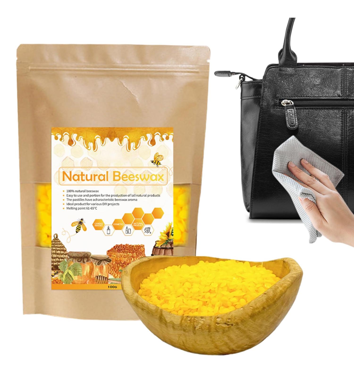 Furniture Wax Furniture Finish Wax Wood Polisher Beeswax Paste Wax for Woodwork Sofa Chairs Cabinets Tables Pochy - Buy Online on GoSupps.com
