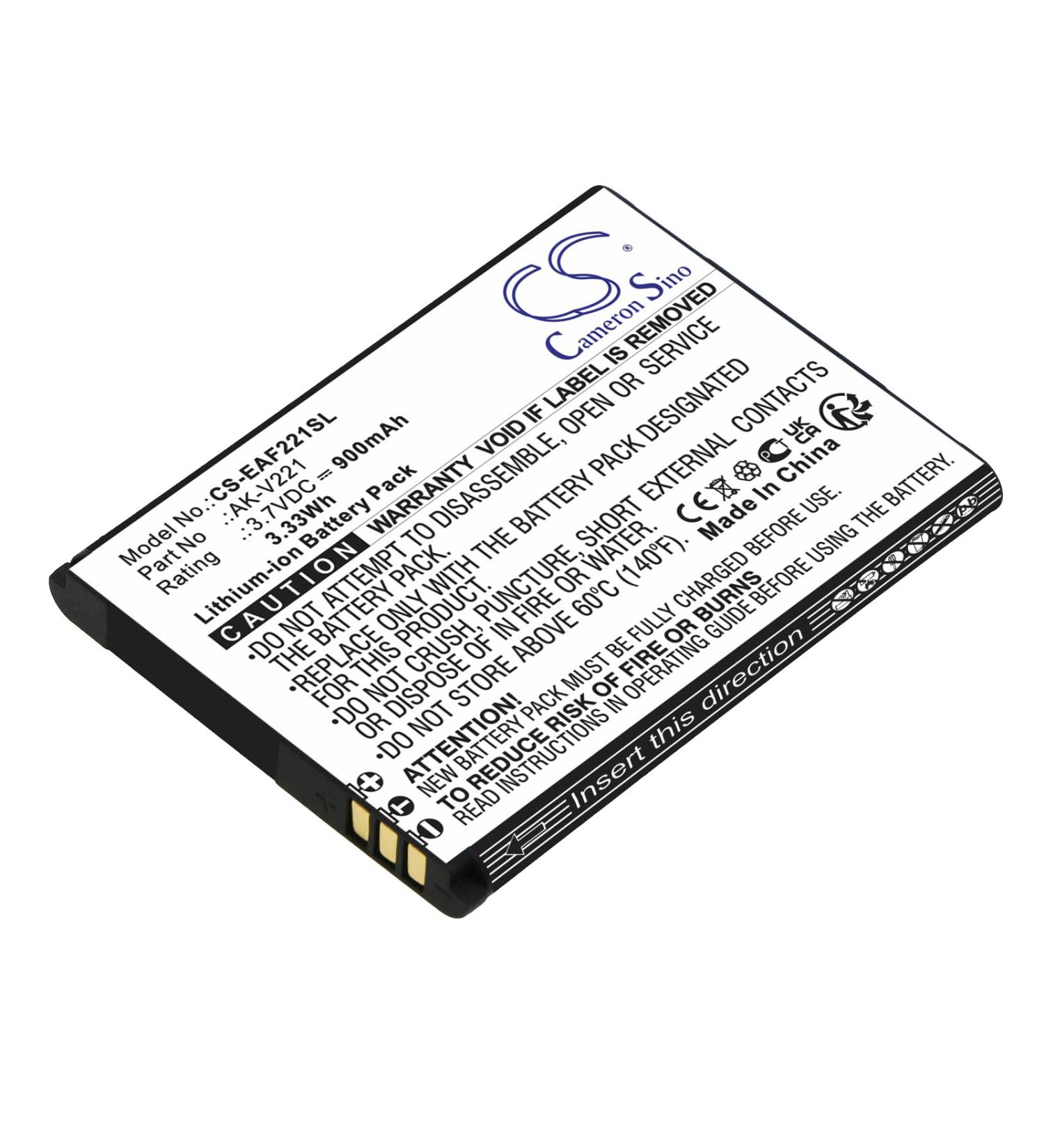 Replacement Battery for Emporia Flip V221 | AK-V221 4G | 900mAh 3.7V - International Shipping Available - Buy Online on GoSupps.com