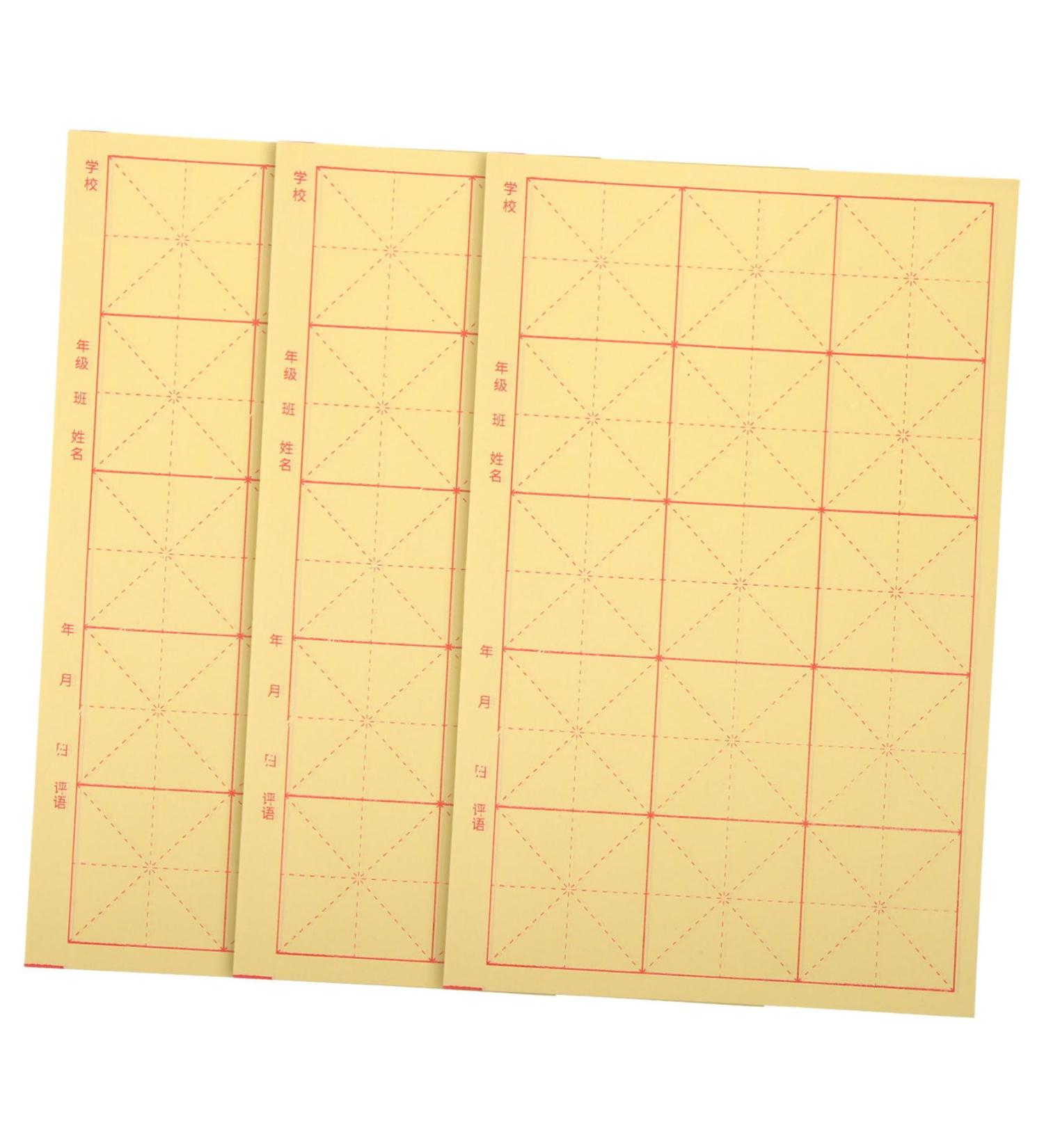 NUOBESTY 90 Sheets Raw Paper Rice Paper Durable Paper Calligraphy Paper for Beginners Art Supplies Major - Buy Online on GoSupps.com