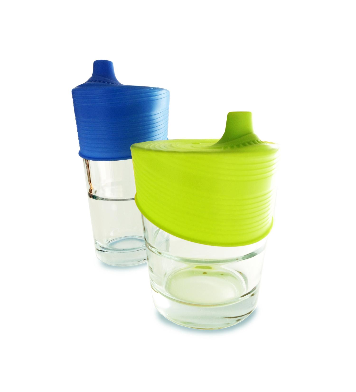 Silicone Sippy Cup Tops - 2 Pack: Universal Spill-Proof Design - Buy Online on GoSupps.com