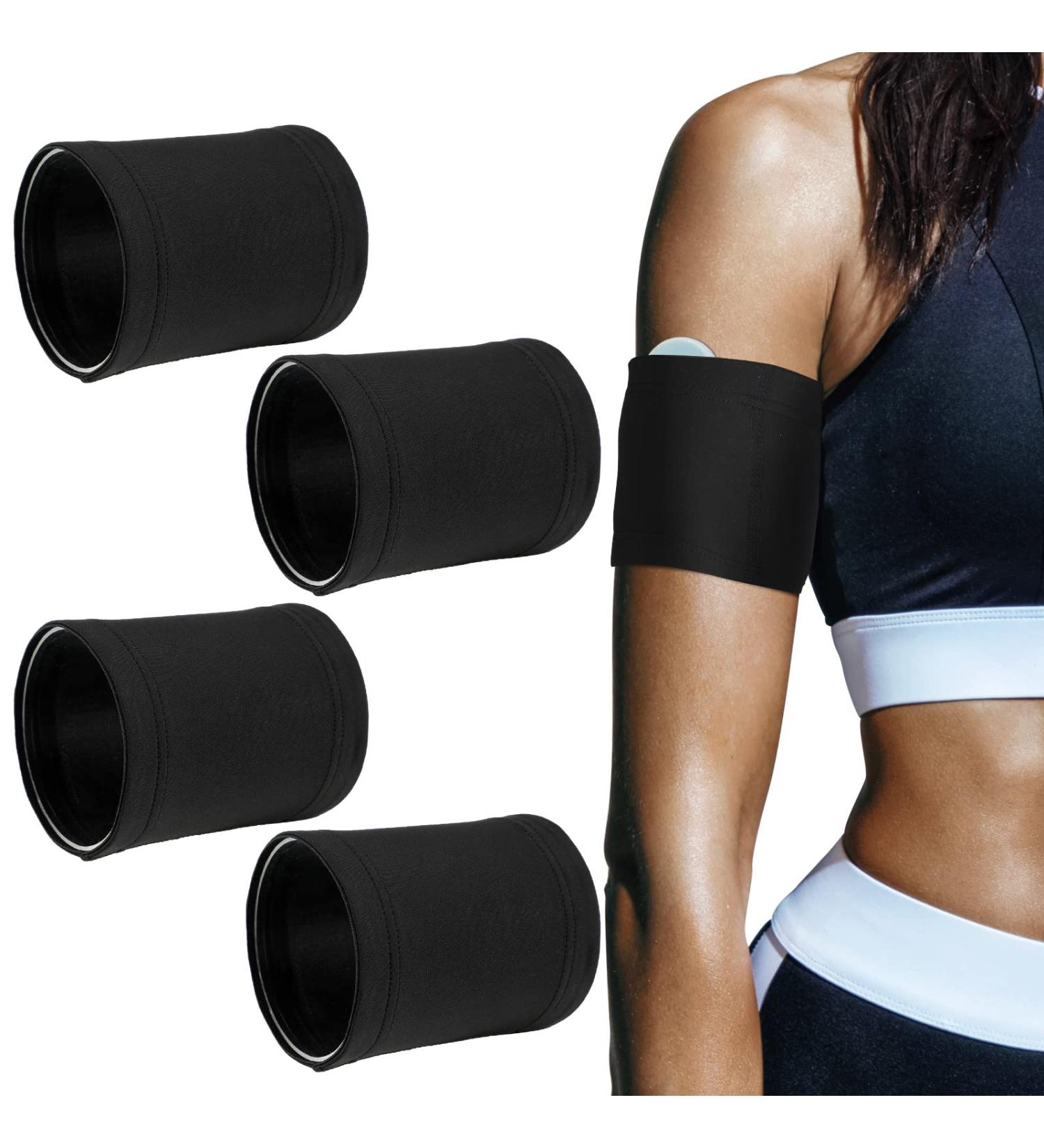 4 Pcs Diabetes Arm Band Sensor Cover - Washable & Reusable Diabetic Armband Sleeve (X-Large) - Buy Online on GoSupps.com