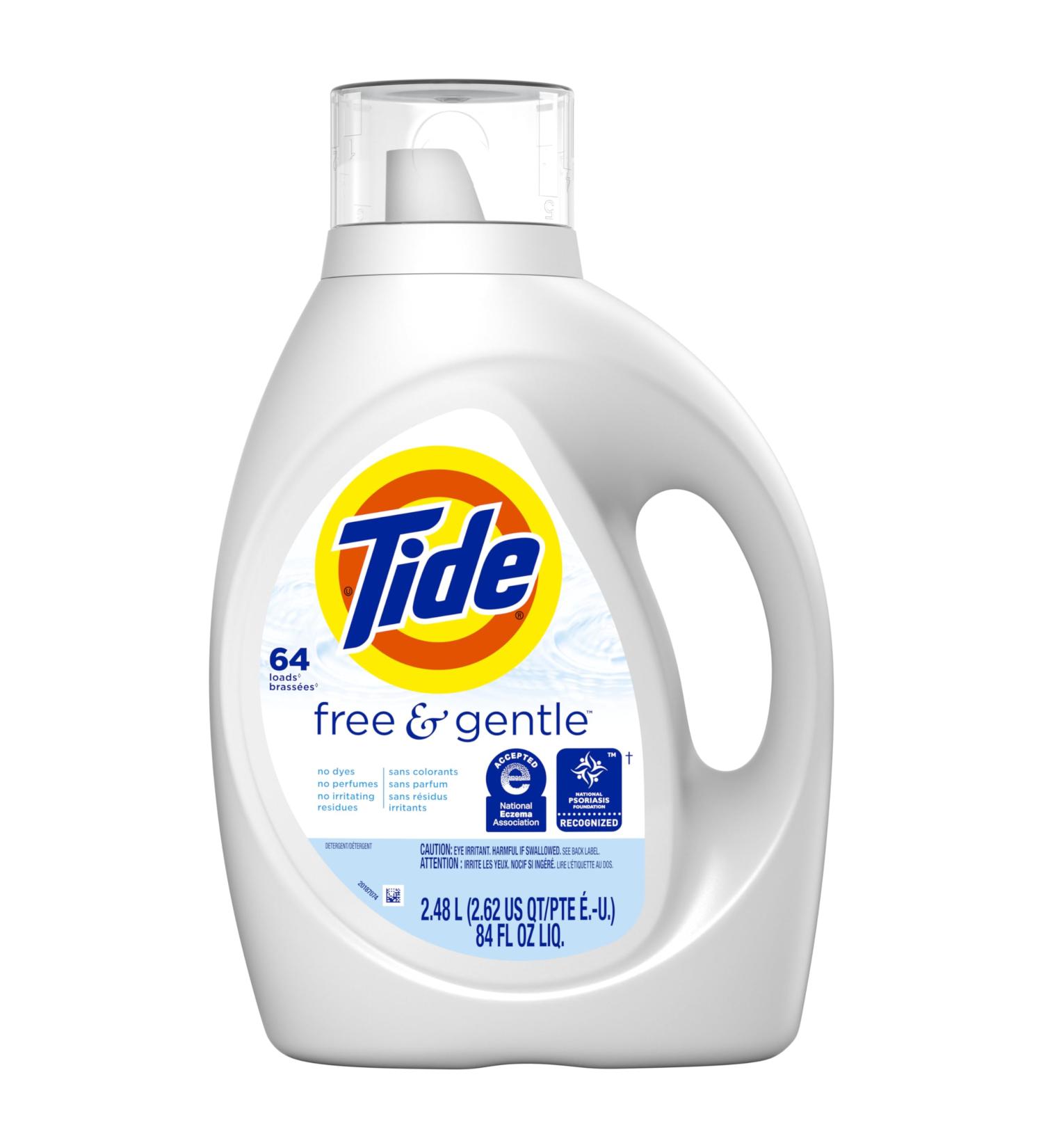 Buy Free and Gentle Liquid Laundry Detergent - 64 Loads 84 oz Bottle 4/Carton | Ship Internationally - Buy Online on GoSupps.com