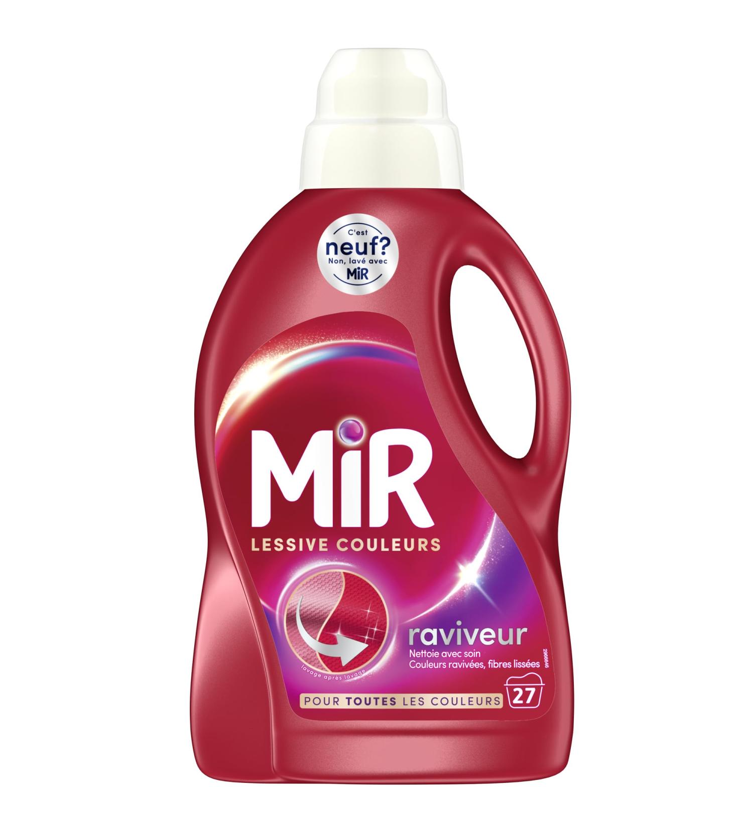 Mir Hand & Machine Color Liquid Laundry Detergent Unique Formula 3-in-1 1.35L - Buy Online on GoSupps.com