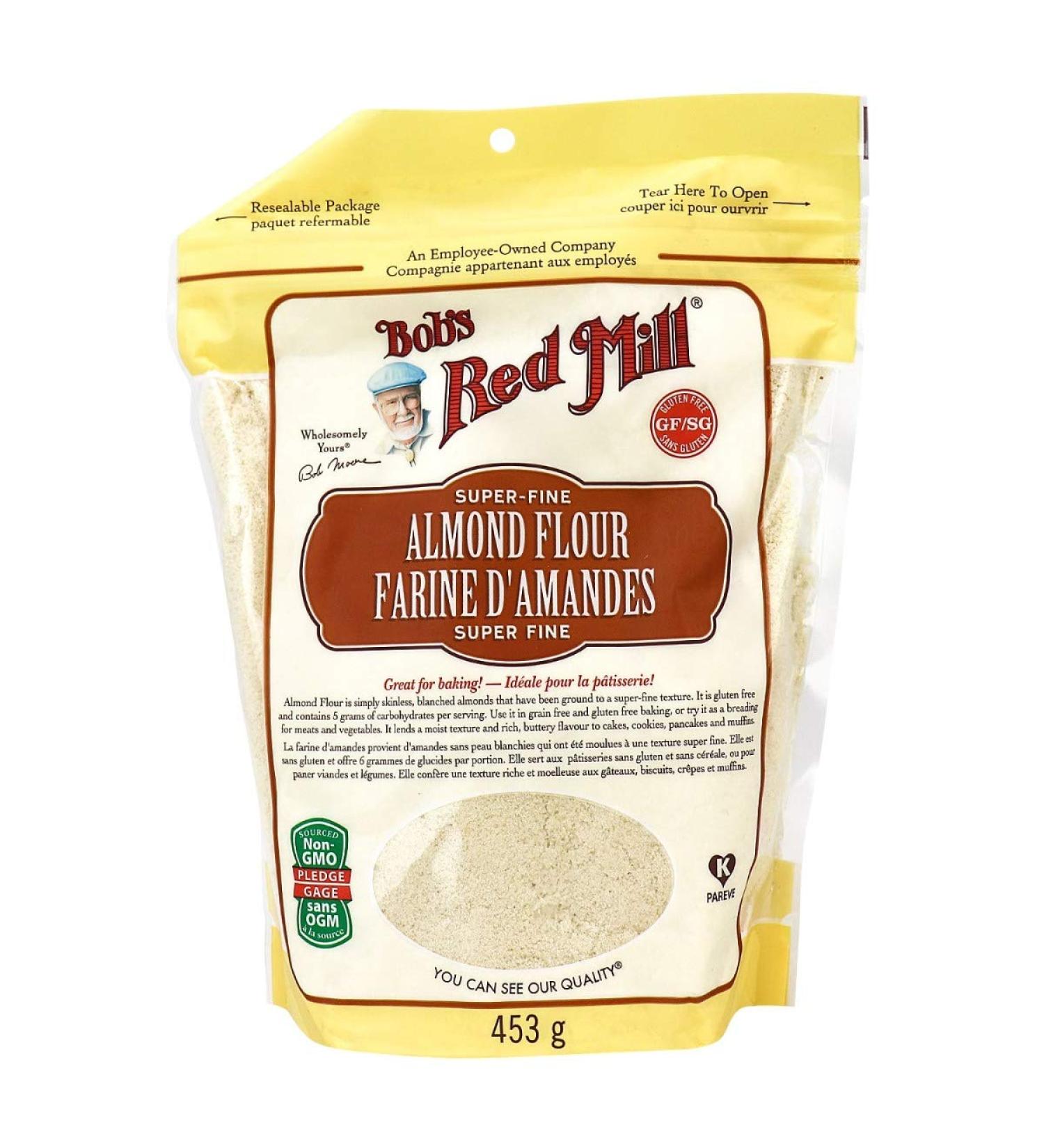 Bobs Red Mill Almond Flour 453 g 453 g (Pack of 1) - Buy Online on GoSupps.com