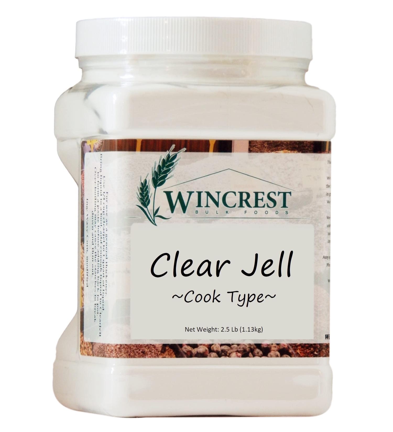 Clear Jell Canning Starch - Cook Type - 2.5 Lb Economy Size Tub - Buy Online on GoSupps.com