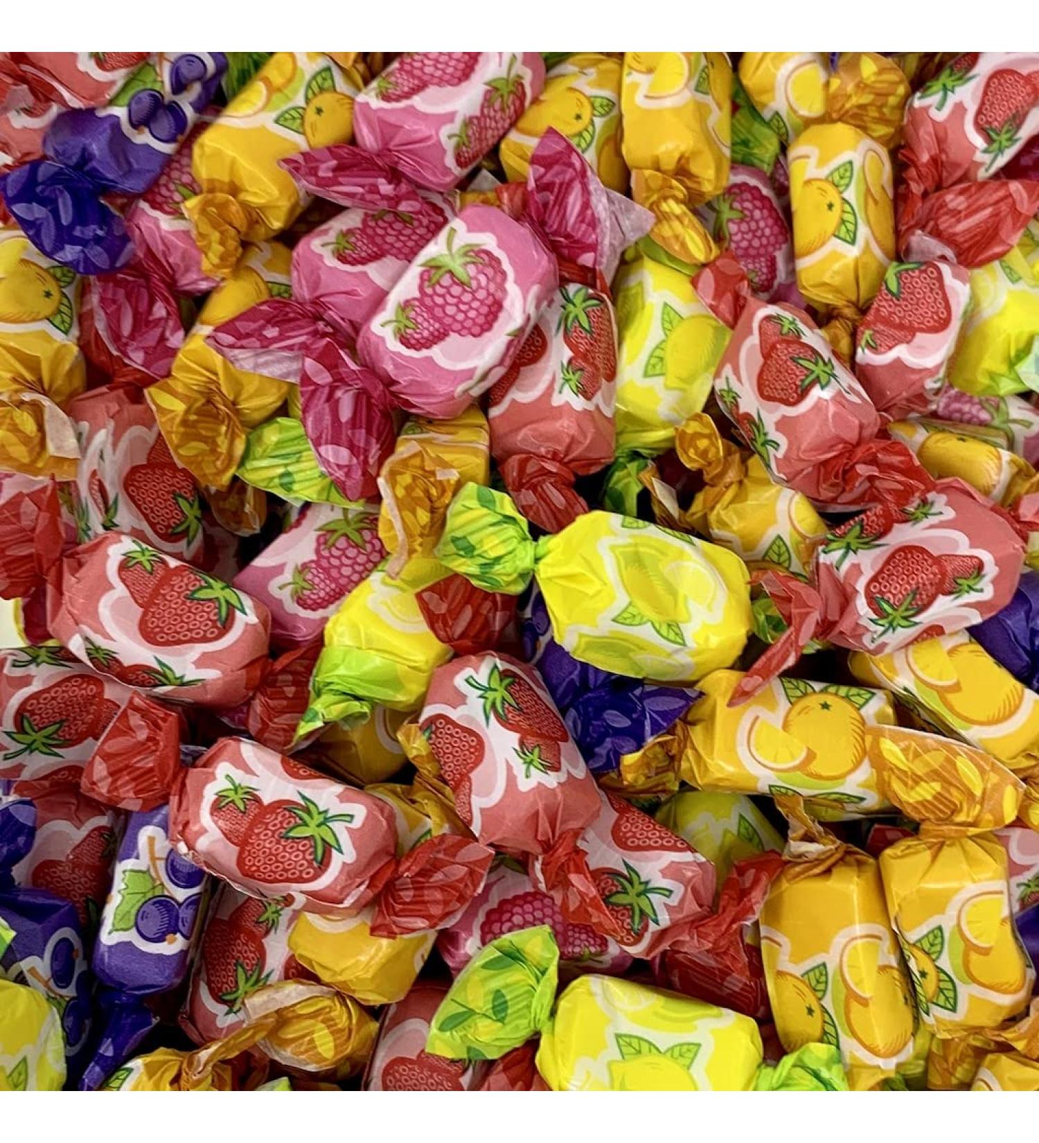 Assorted Fruit Chews 2kg Share Bag by The Gourmet Sweet Company