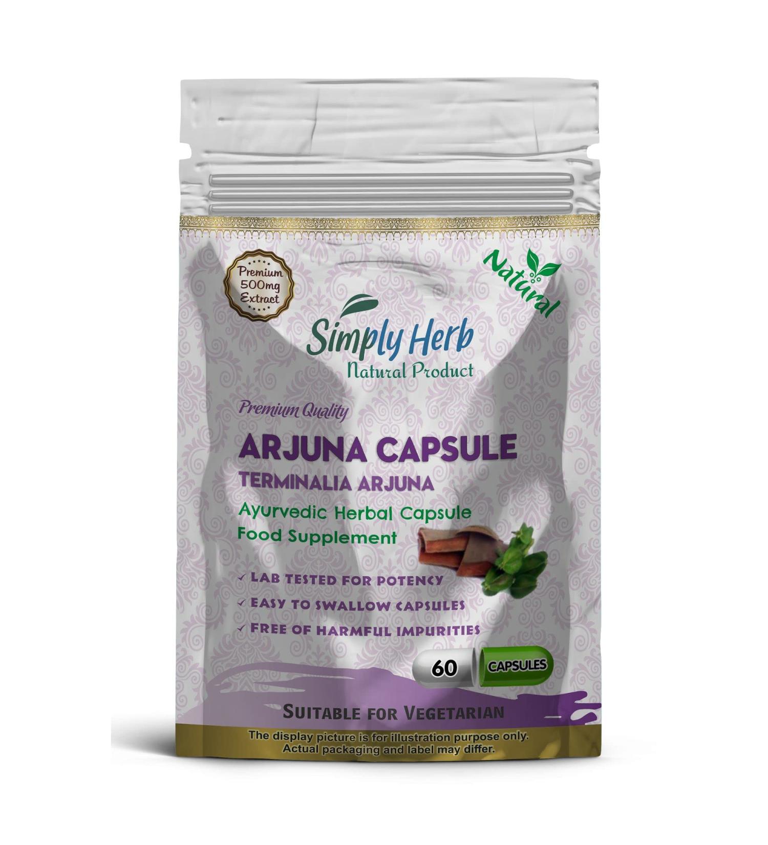 Arjuna Capsule (60 Capsules) 60 count (Pack of 1)