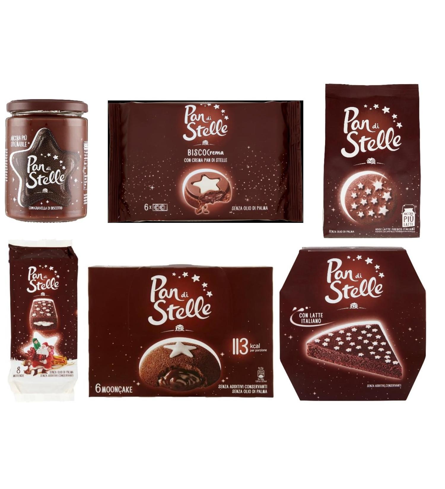 Mulino Bianco Pack of 6 Mulino Bianco Pan di stelle cream and cereal test sachets