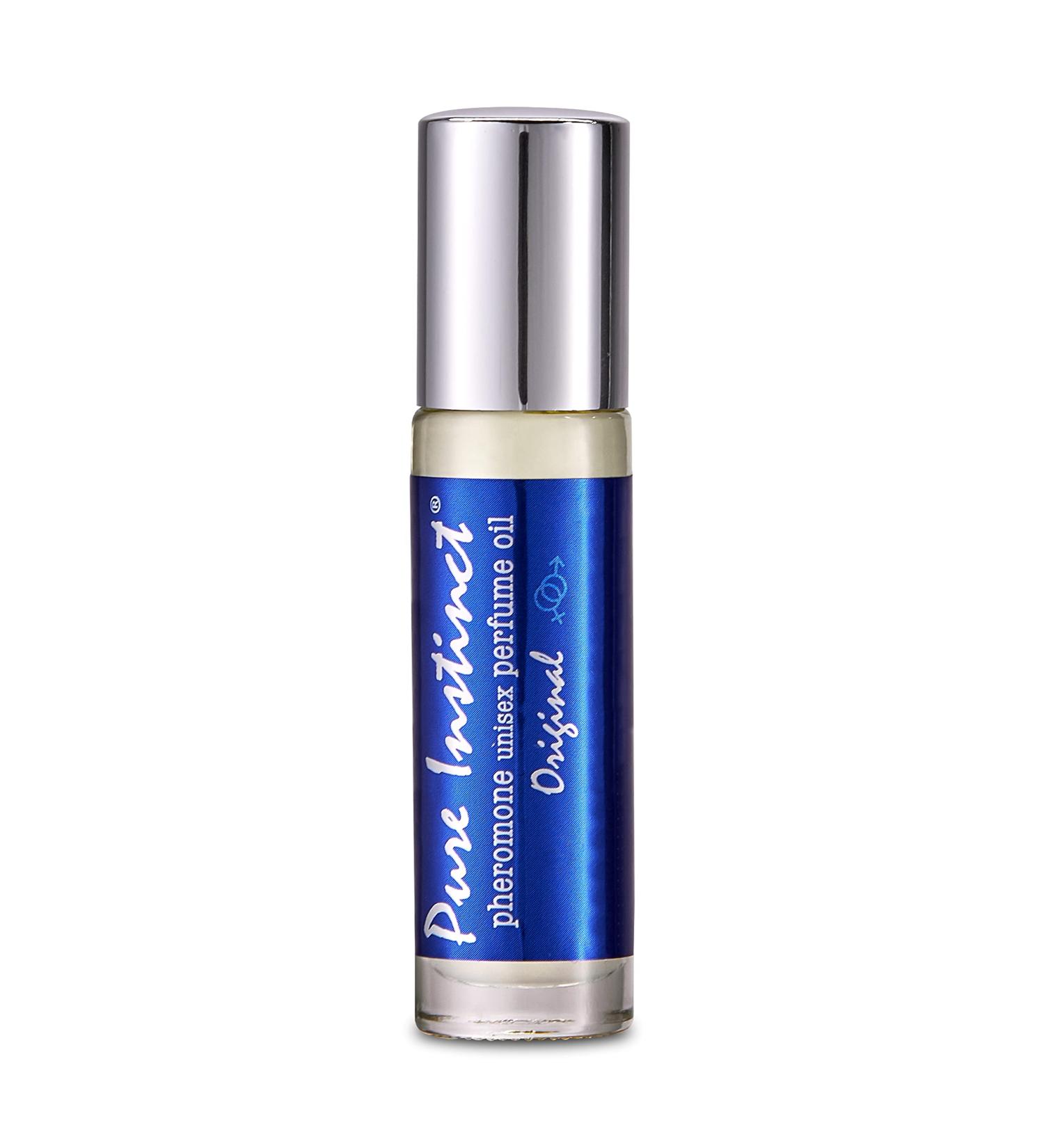 Pure Instinct Roll-On Pheromone Infused Essential Oil Perfume - Unisex Cologne, TSA Approved - Buy Online on GoSupps.com