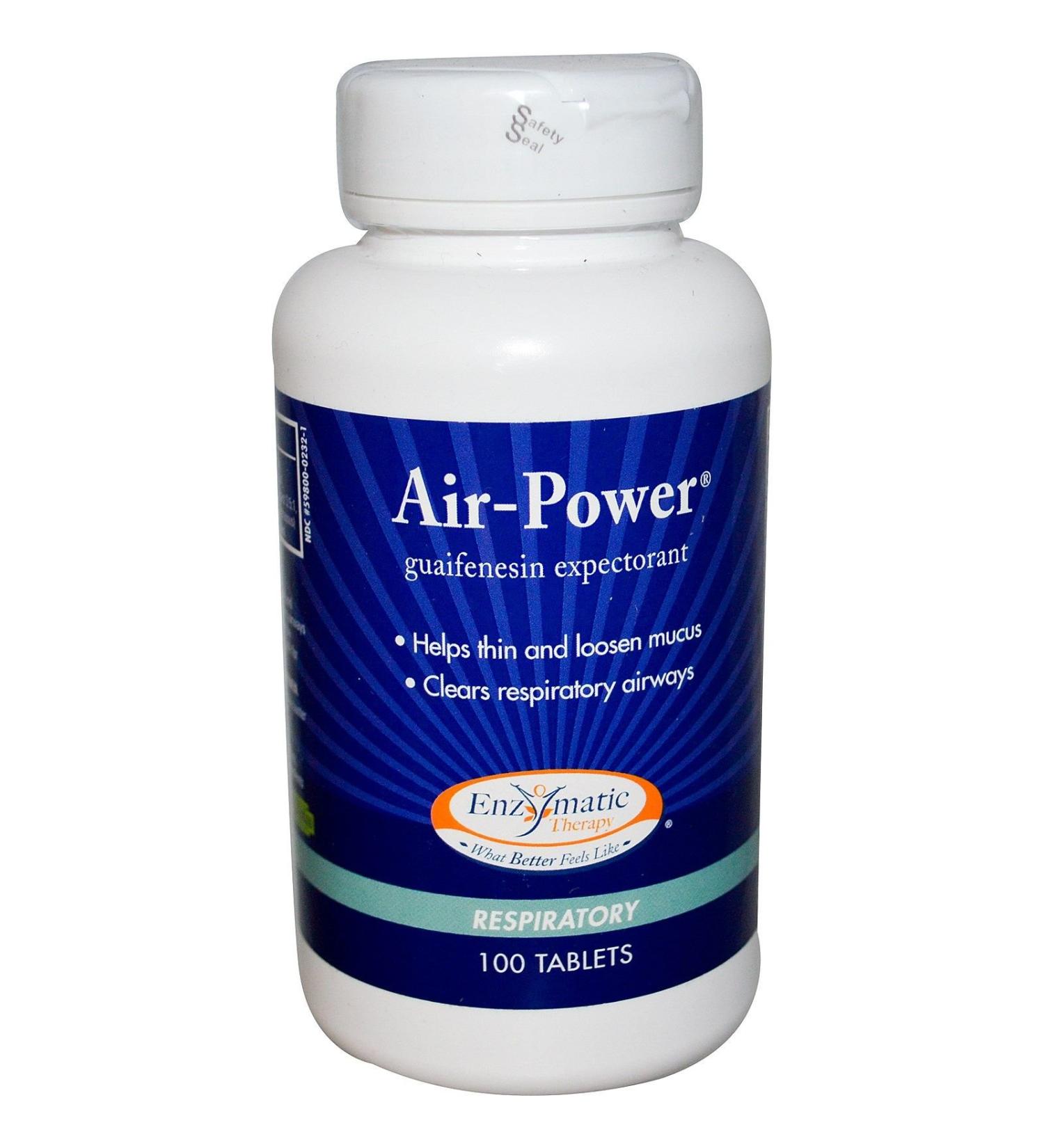 Enzymatic Therapy Air Power 100 CT - Respiratory Support Formula - Buy Online on GoSupps.com