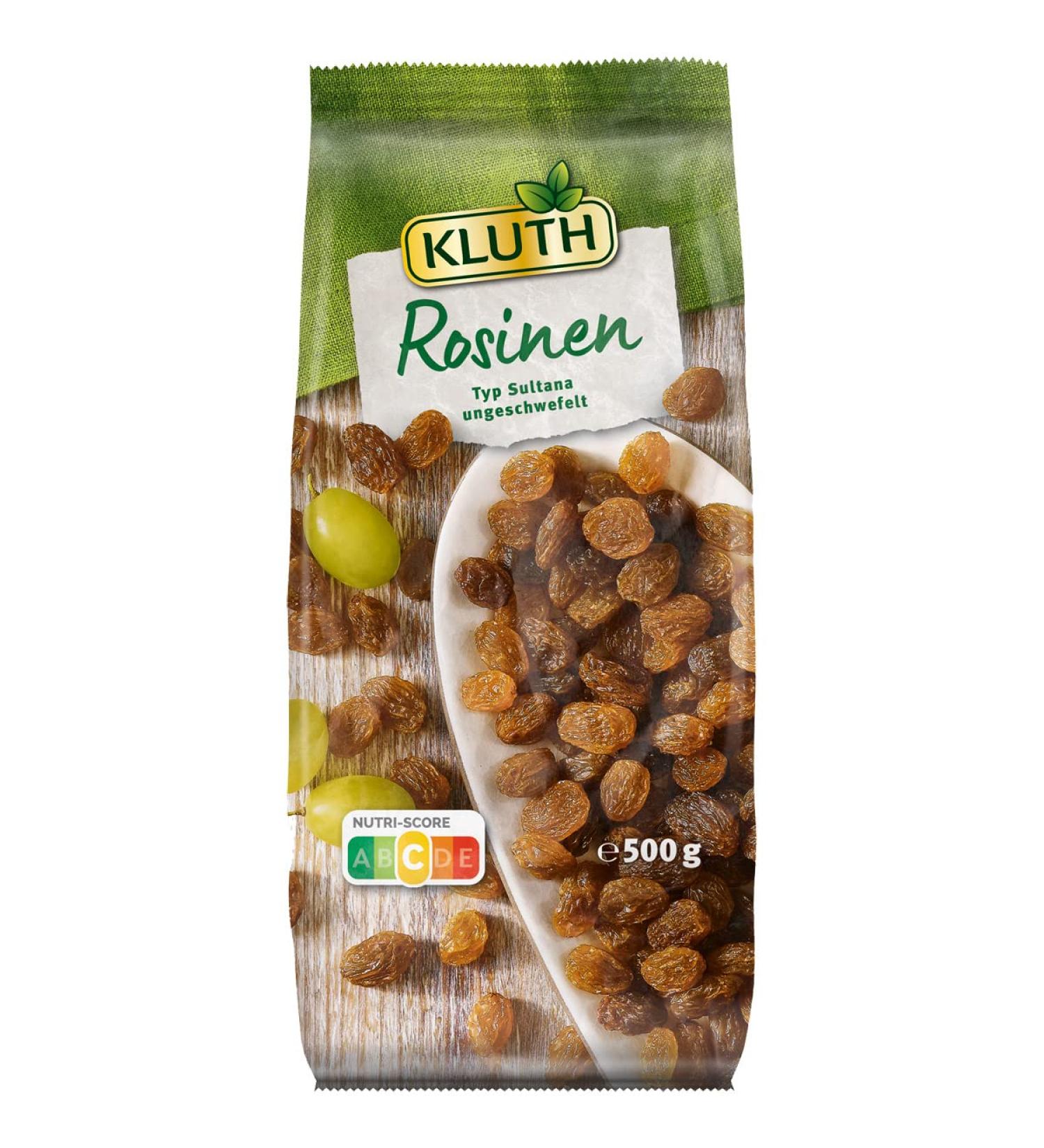 n.v. Kluth Rosines Sultana type untonified without fruity kernels 500 g