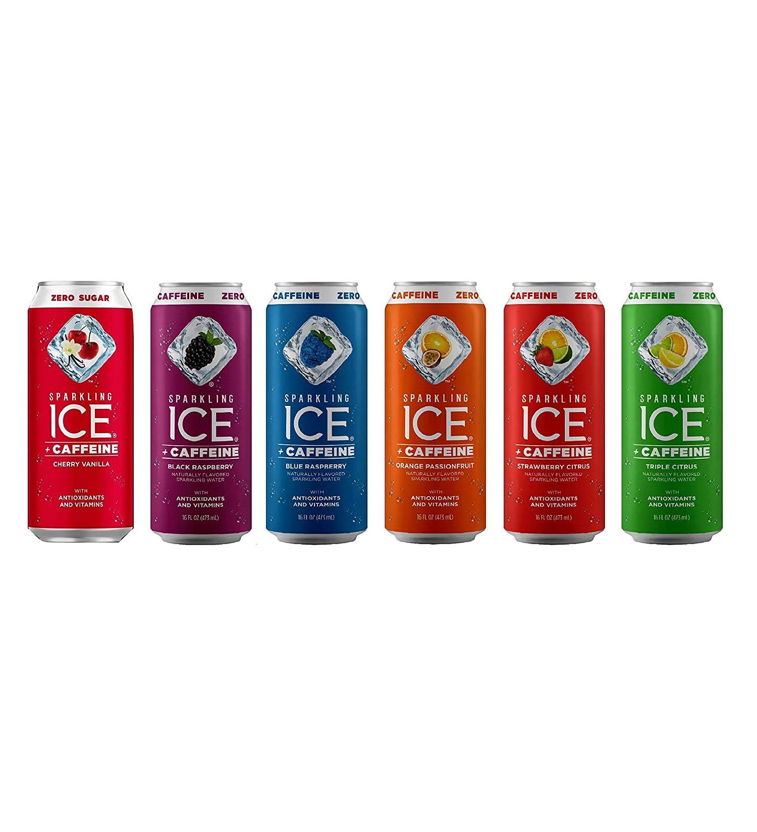 Sparkling Ice Zero Sugar Sparkling Water Variety Pack - 16oz x 6 (Total 96oz) - Buy Online on GoSupps.com