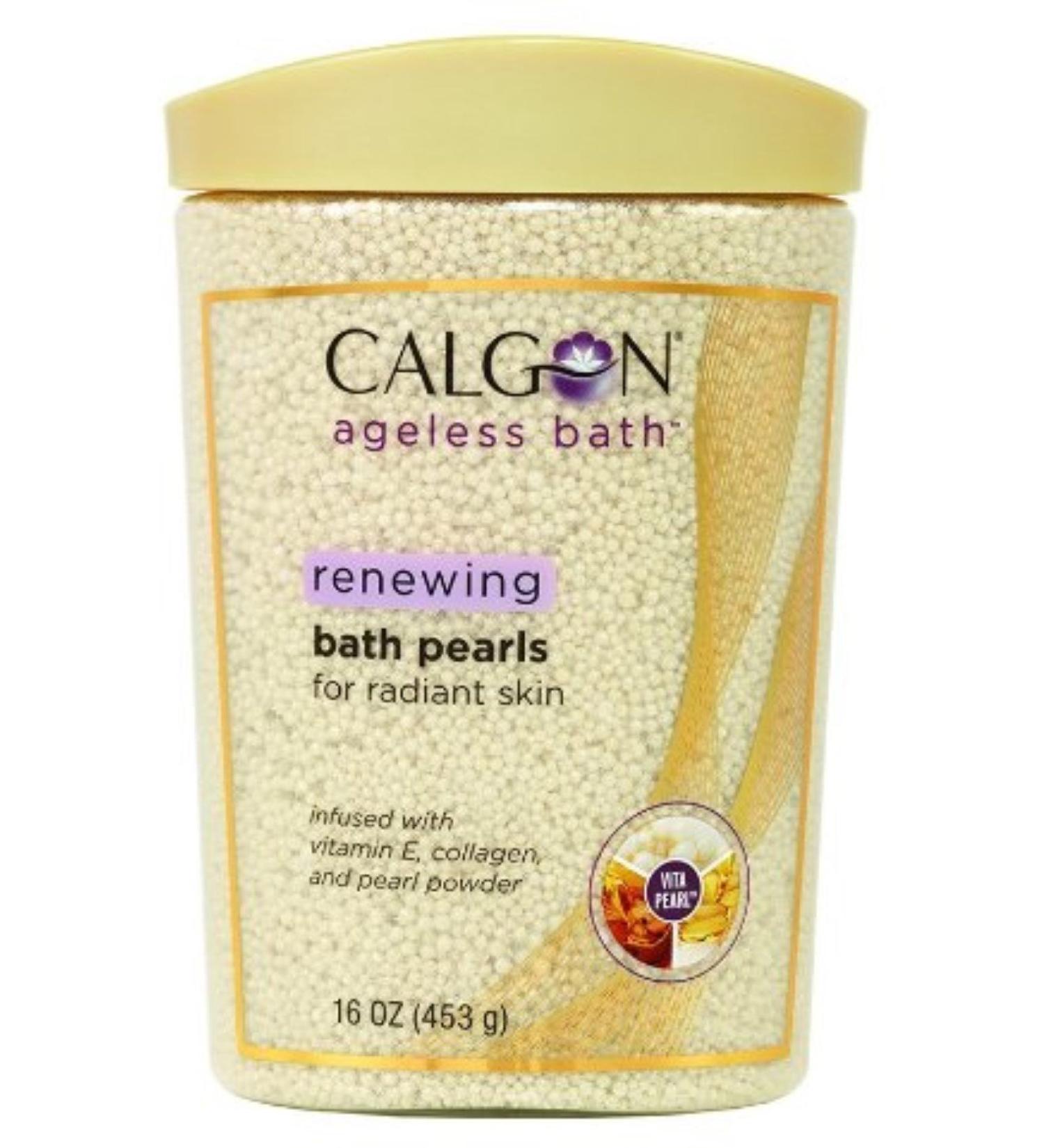 Calgon Ageless Bath Pearls 16 oz (Pack of 2)