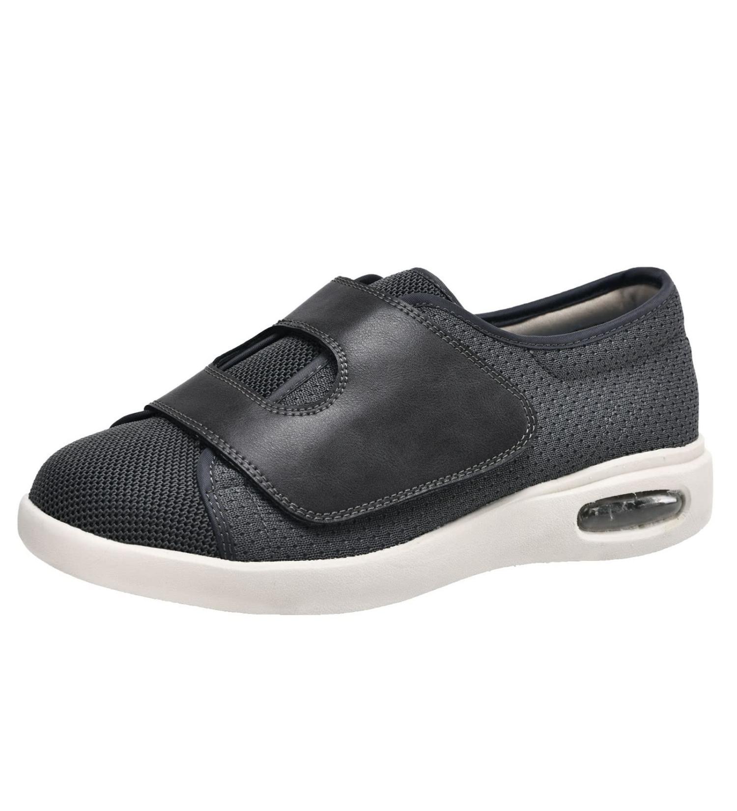 Winter Diabetic Shoes for Women - 10.5 Dark Grey | Ideal for Edema, Swollen Feet, Post-Operation, Diabetes - Buy Online on GoSupps.com