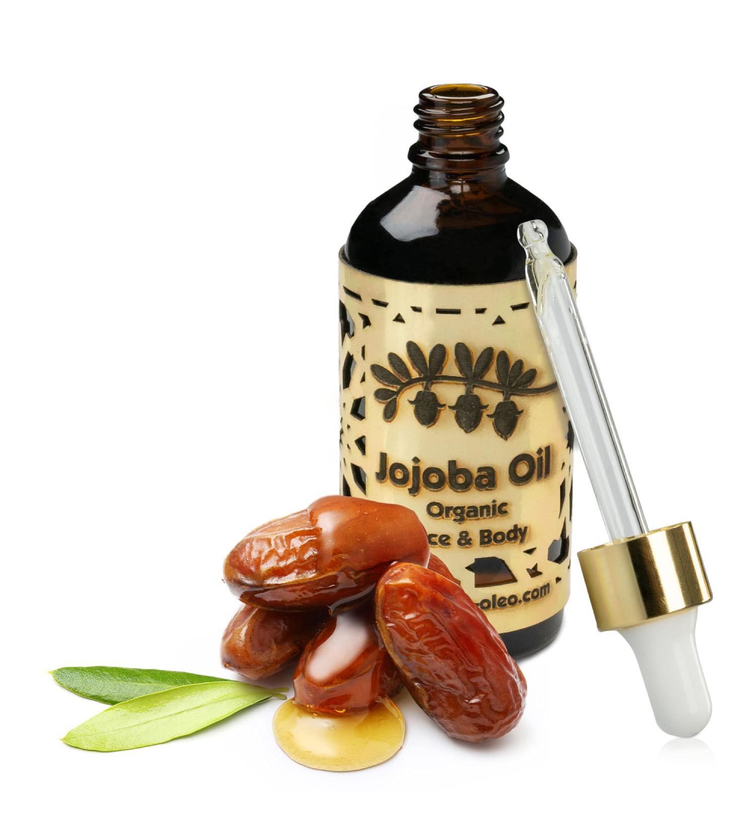 R&M Beauty Oleo Jojoba Oil - 100% Organic Cold-Pressed for Face Body & Hair | Anti-Aging Natural Skincare - 100 ml - Buy Online on GoSupps.com
