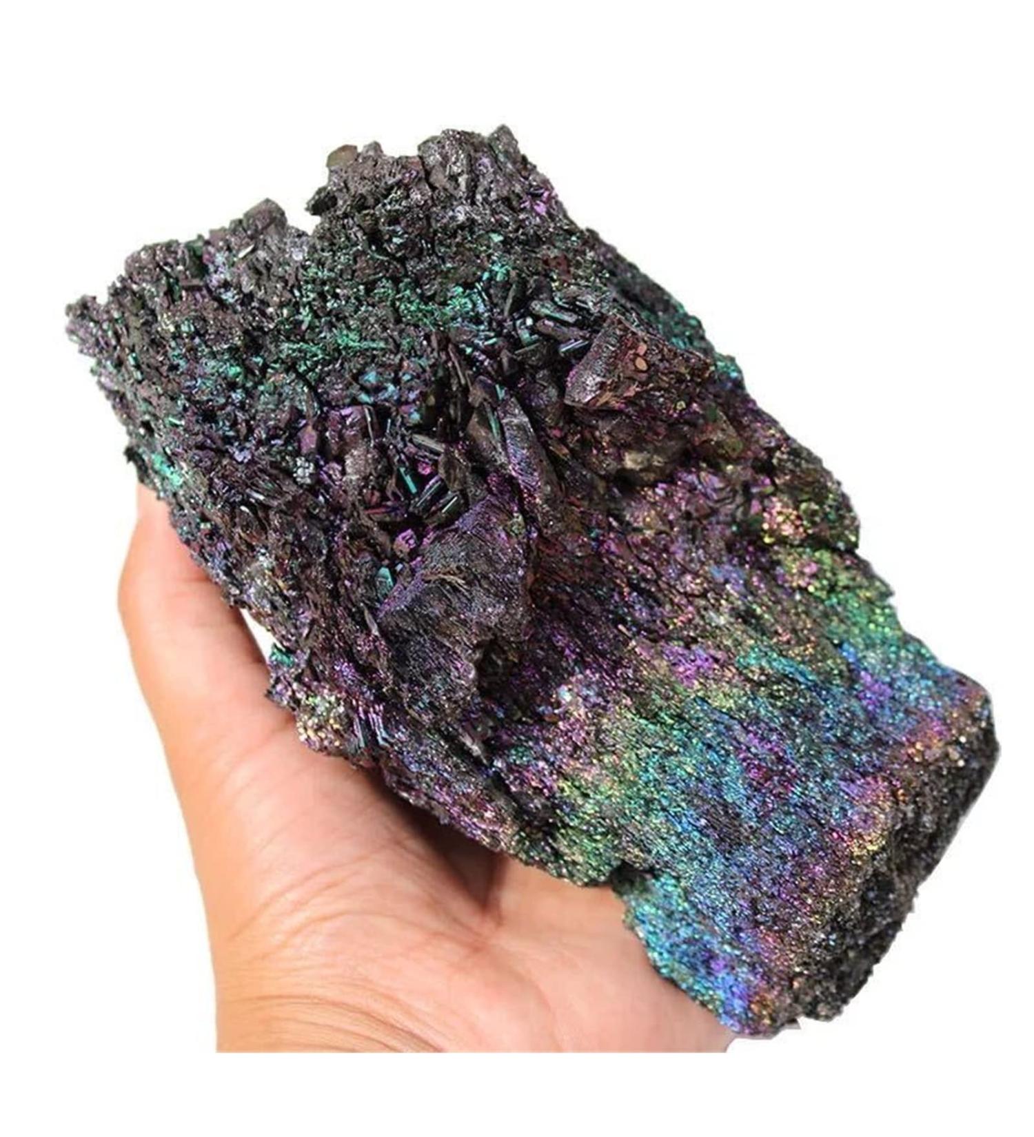1 pcs Rough Raw Natural Flashy Rock Specimen for Collection Decoration 1pc 800g-1000g - Buy Online on GoSupps.com